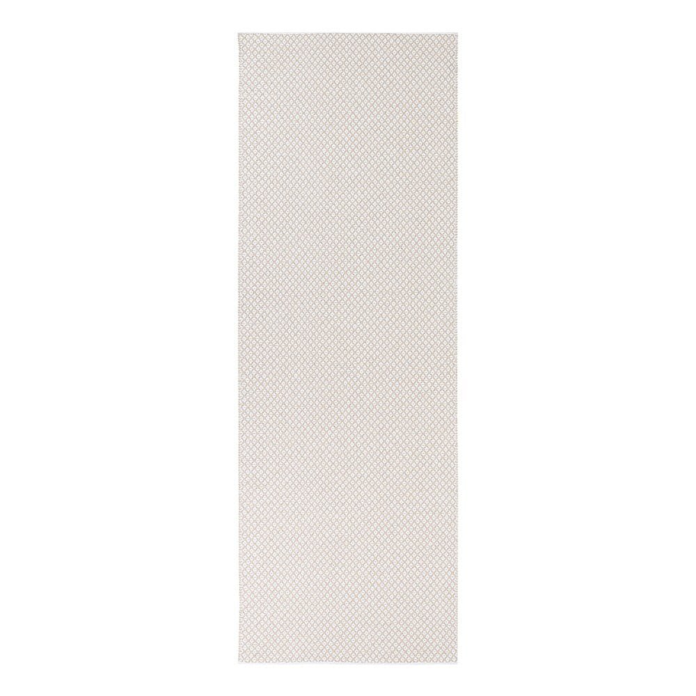 Krémový běhoun vhodný do exteriéru Narma Diby, 70 x 300 cm