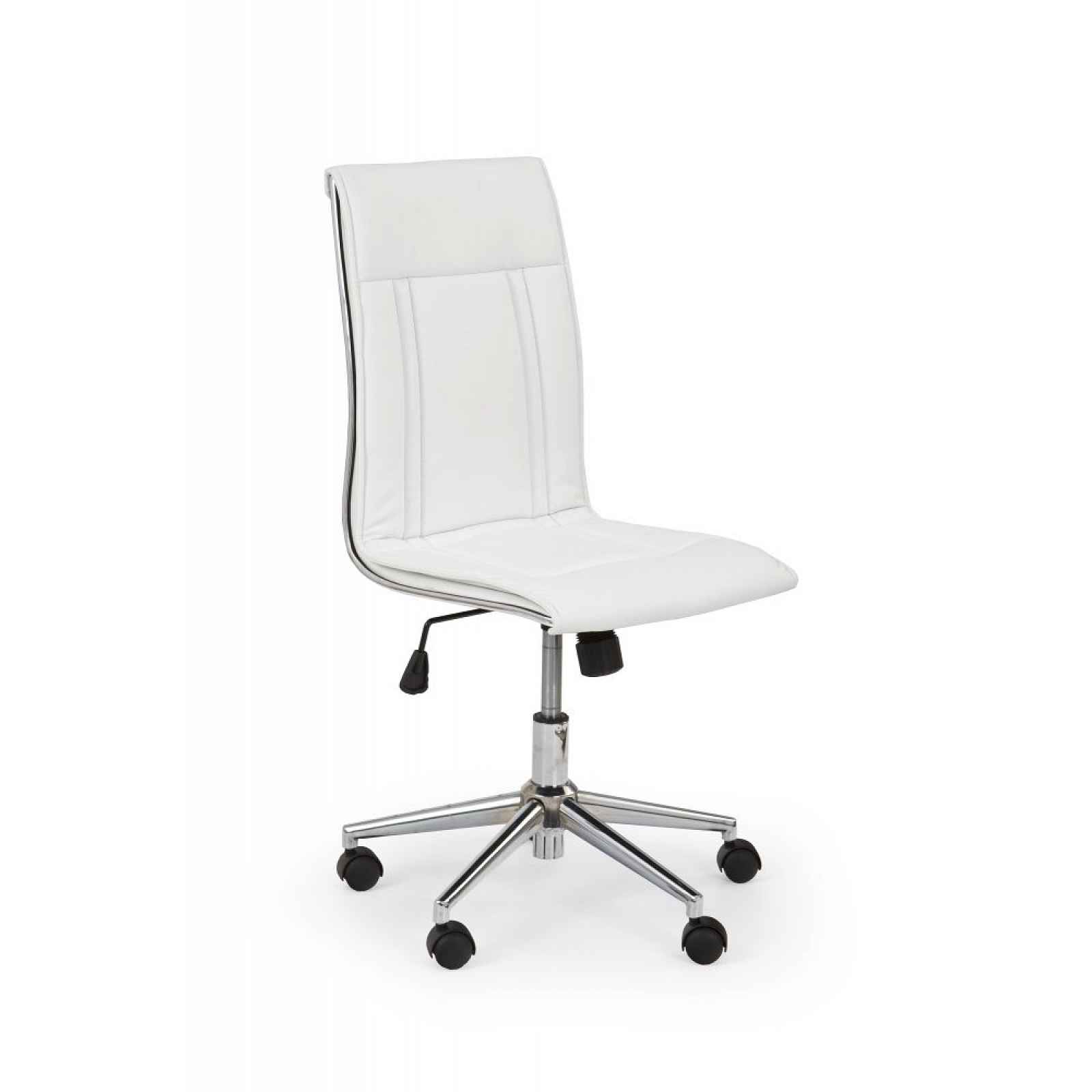 Kancelářská židle PORTO eko kůže bílá Halmar - 44 cm