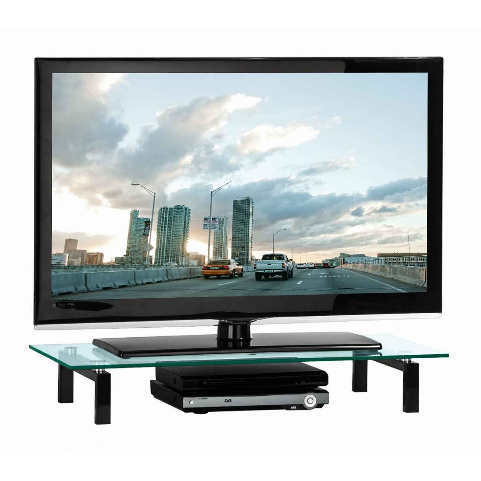 TV nástavec Typ 1603 (82x35 cm), černý