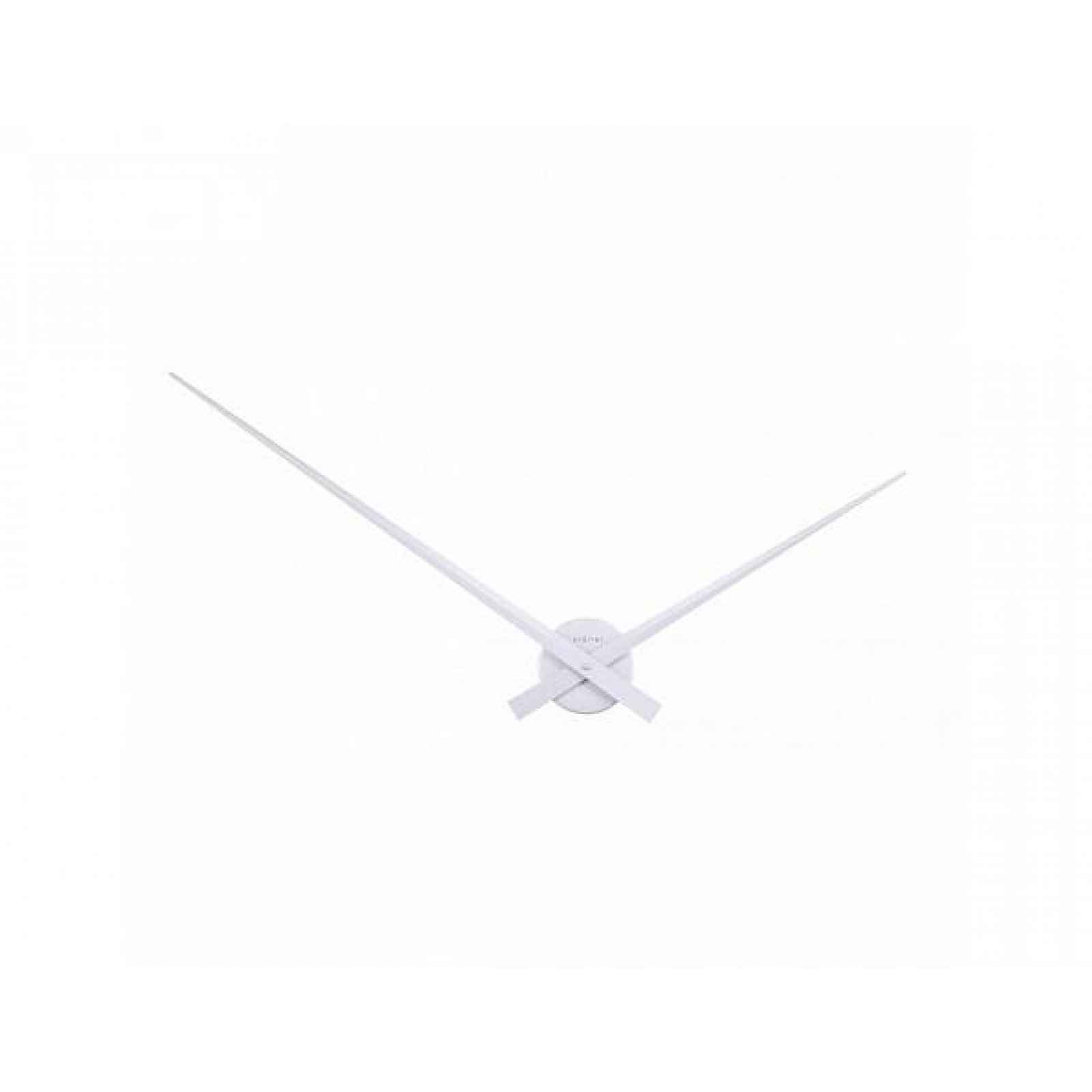 Designové nástěnné hodiny 2269zi Nextime Hands Silver 85cm