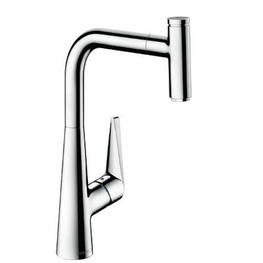 Dřezová baterie Hansgrohe Talis Select M51 s vytahovací sprškou chrom 72821000