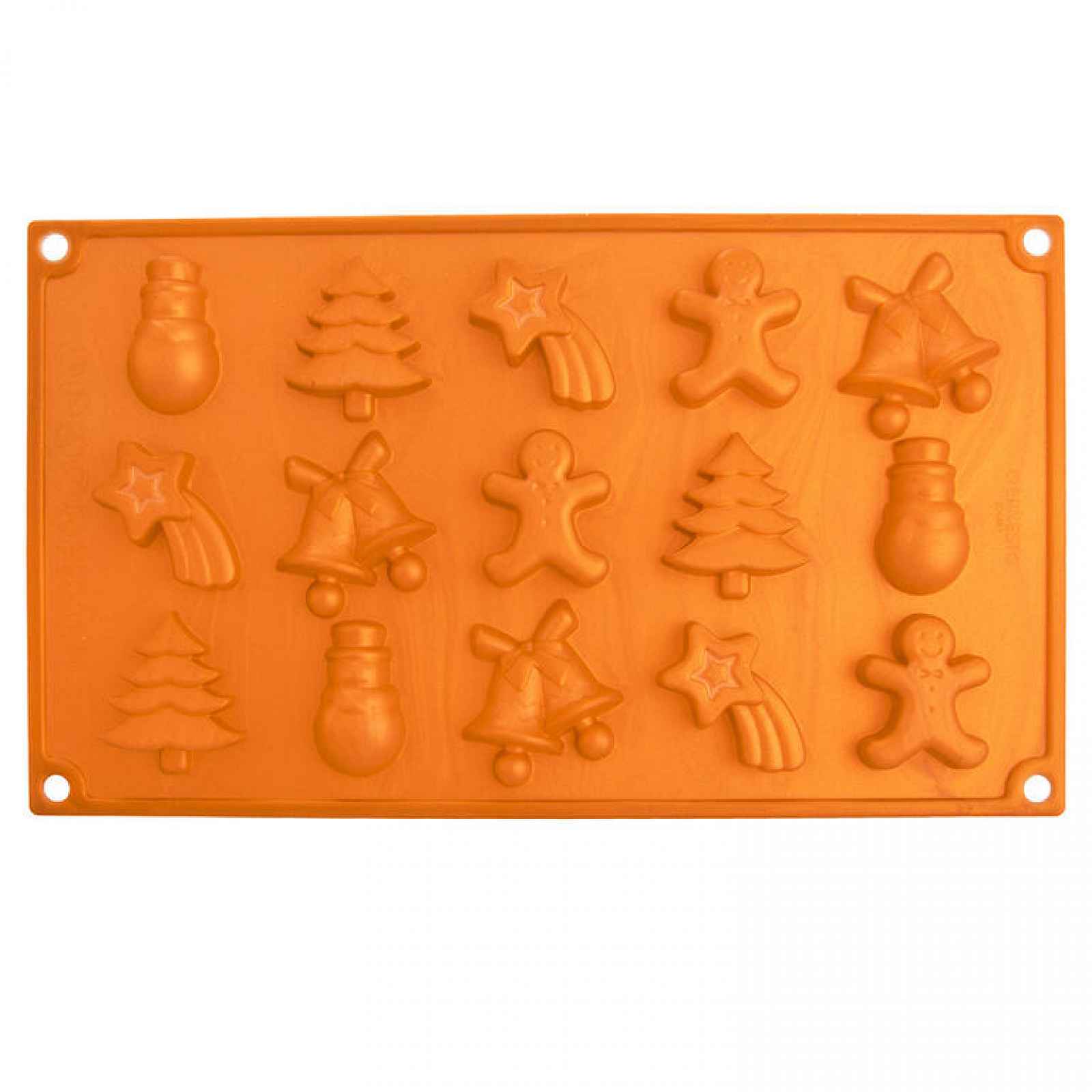Silikonová forma na čokoládu CHRISTMAS