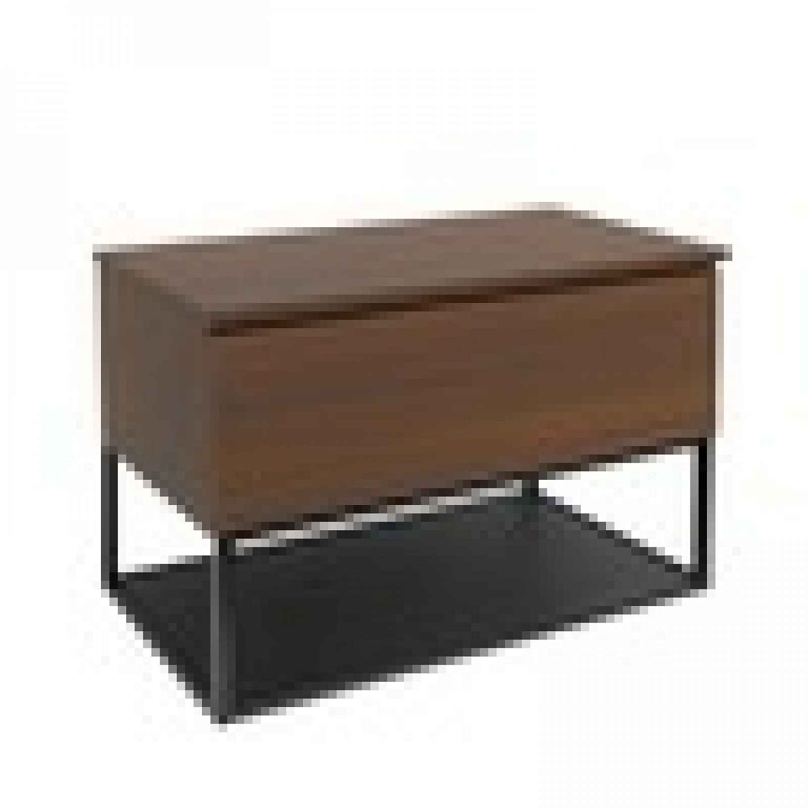 Koupelnová skříňka s krycí deskou SAT B-Way 99x57x45 cm ořech mat BWAY100NUTDF