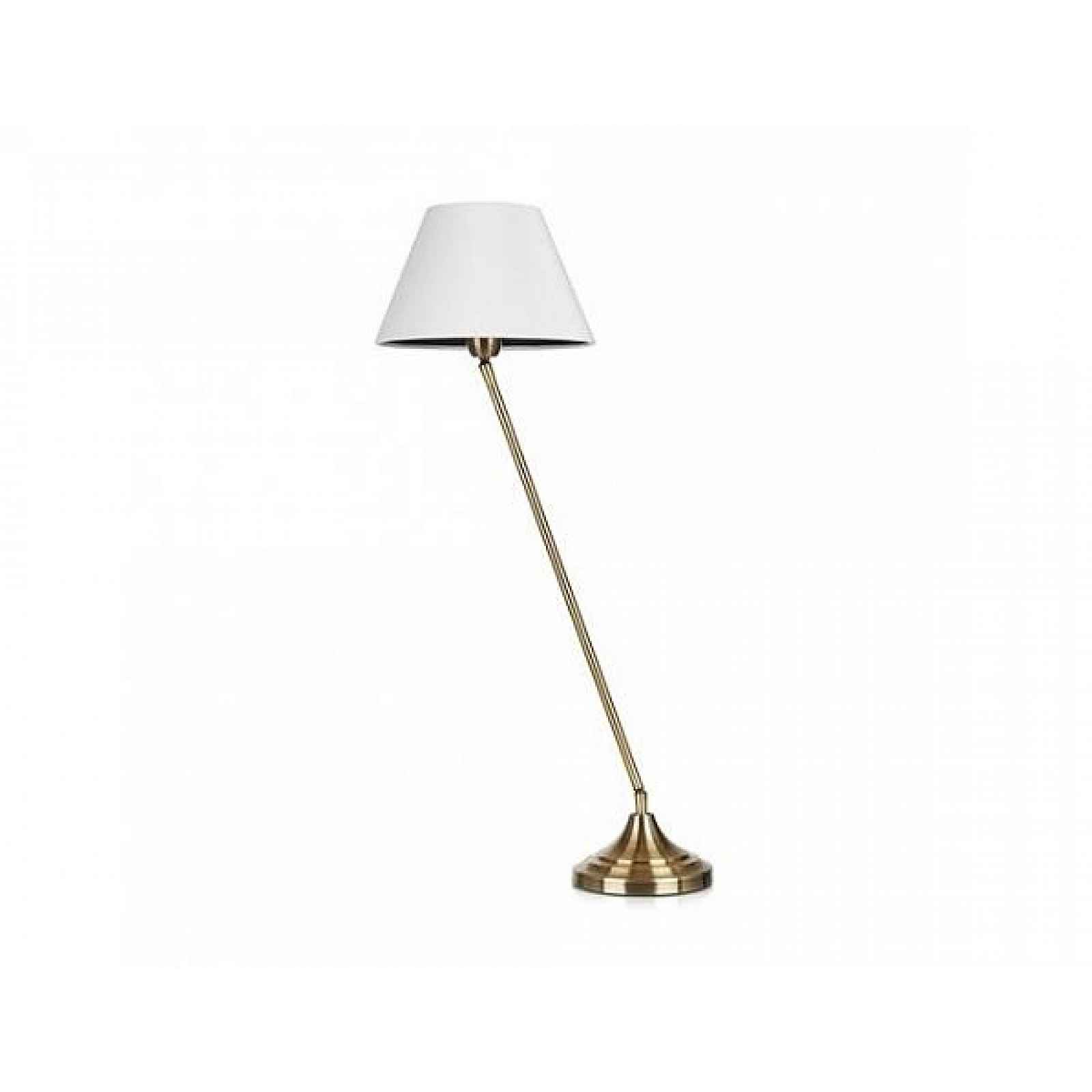 Stolní lampa v bílo-zlaté barvě Markslöjd Garda
