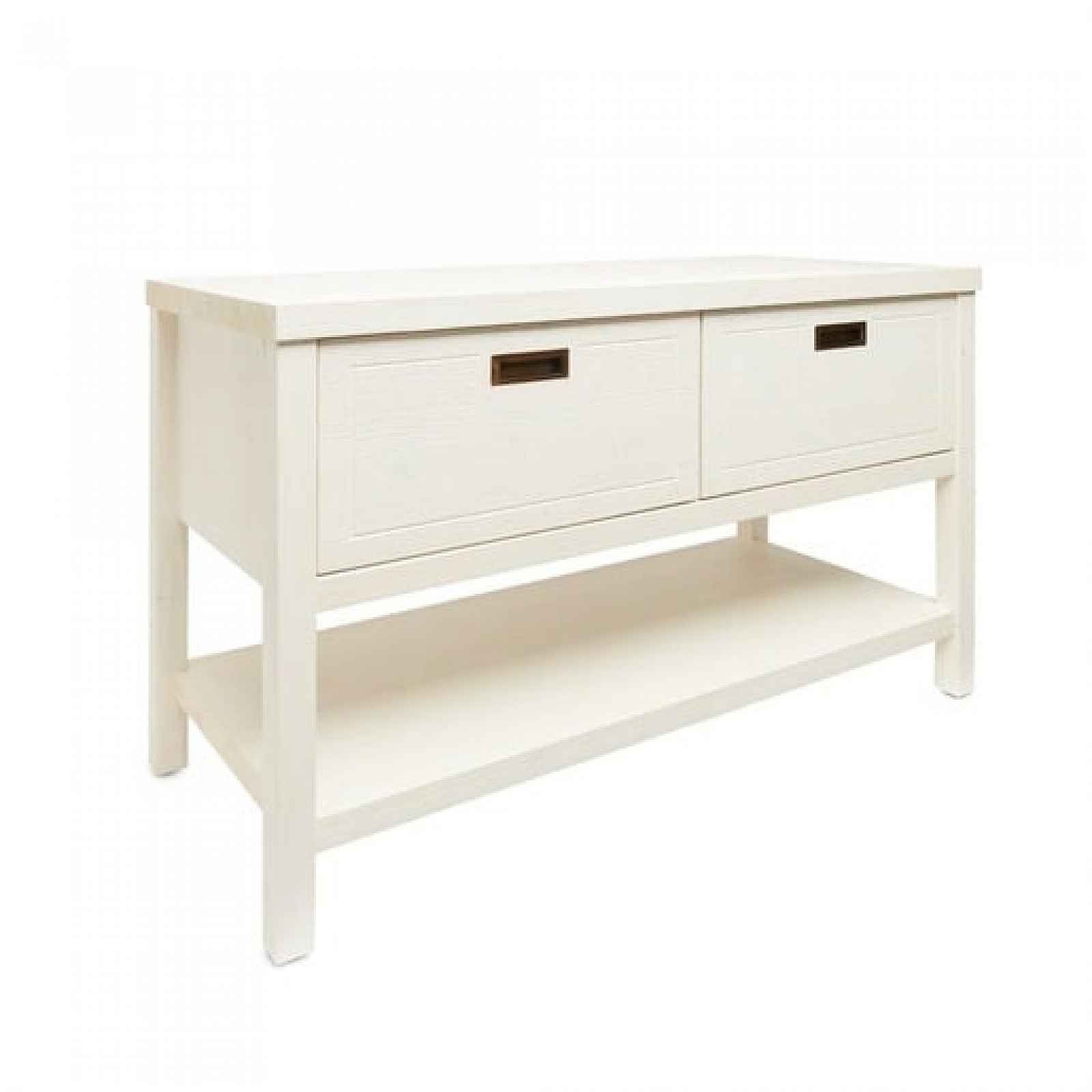 Koupelnová skříňka pod umyvadlo Naturel Dolce 120x72,5x51 cm bílá COUNTRY120ZBUMBI