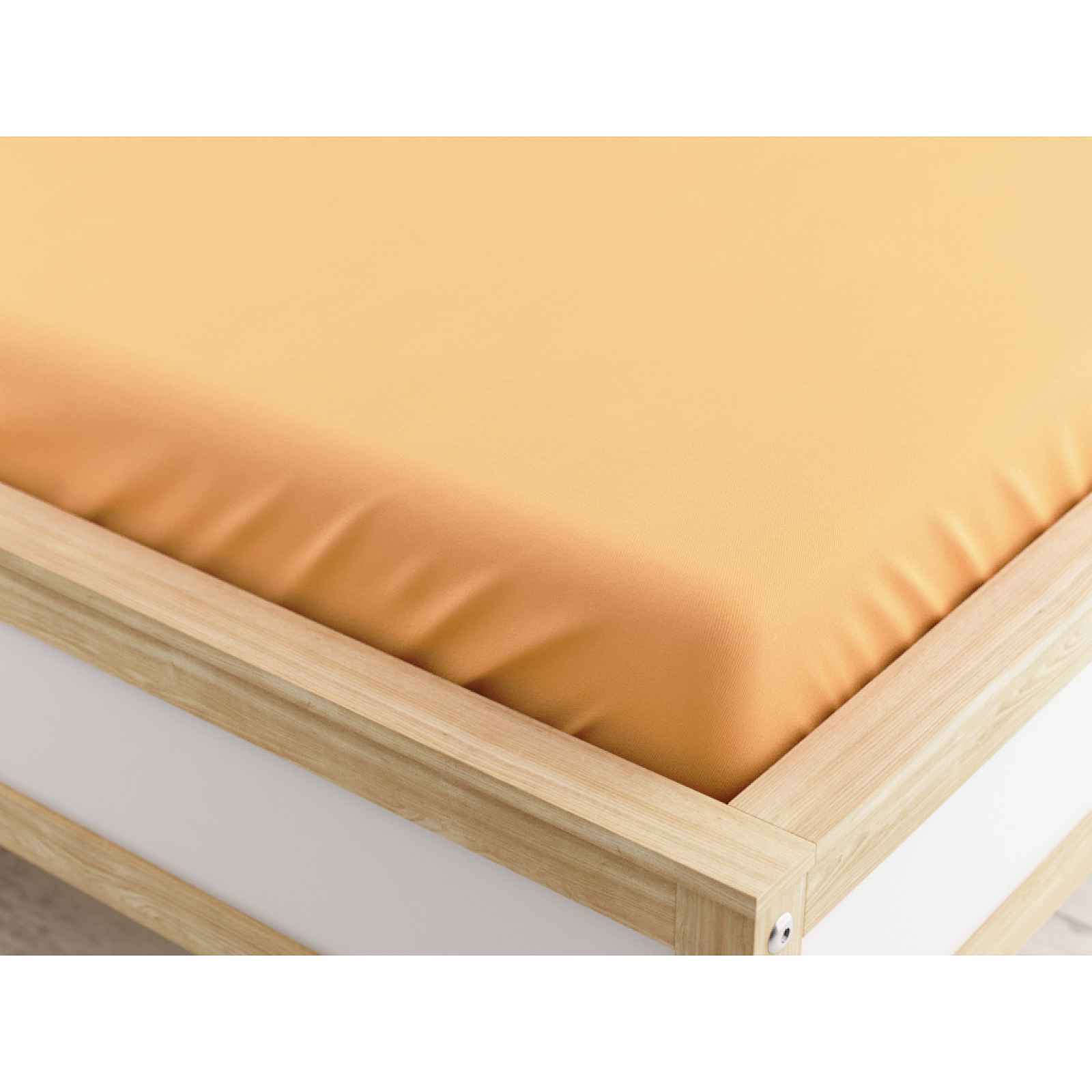 Jersey prostěradlo corny žluté 180 x 200 cm Gramáž (hustota vlákna): Lux (190 g/m2)