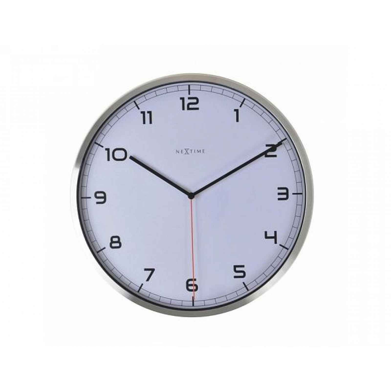 Designové nástěnné hodiny 3080wi Nextime Company number 35cm