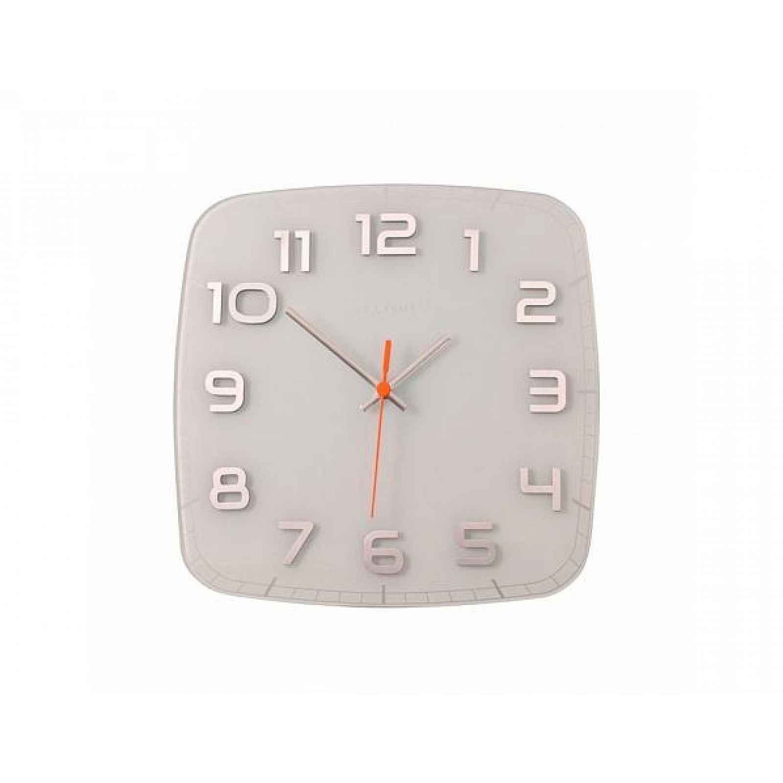 Designové nástěnné hodiny 8816wi Nextime Classy square 30cm