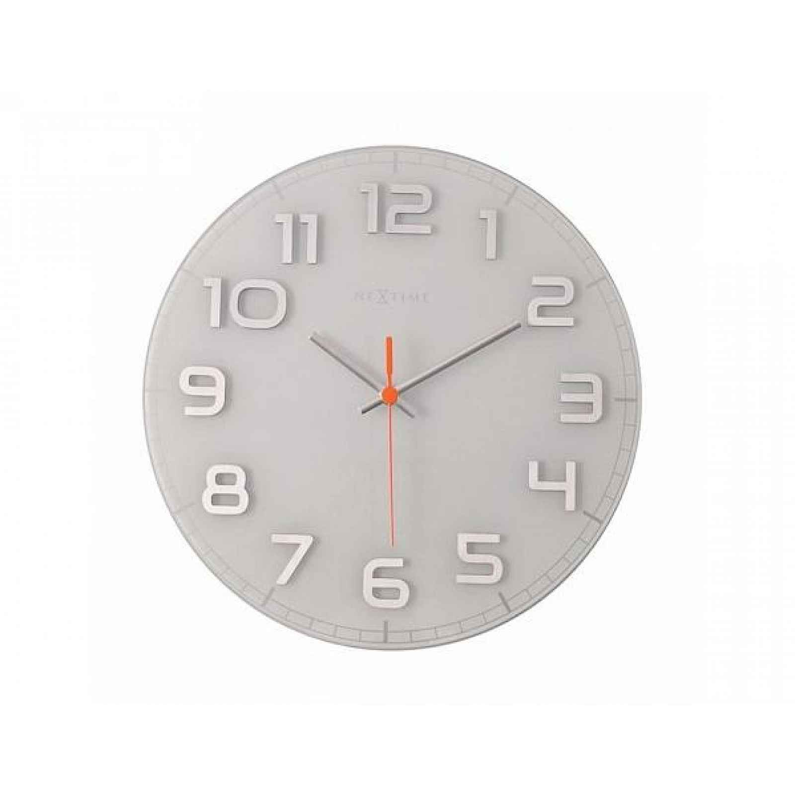 Designové nástěnné hodiny 8817wi Nextime Classy round 30cm