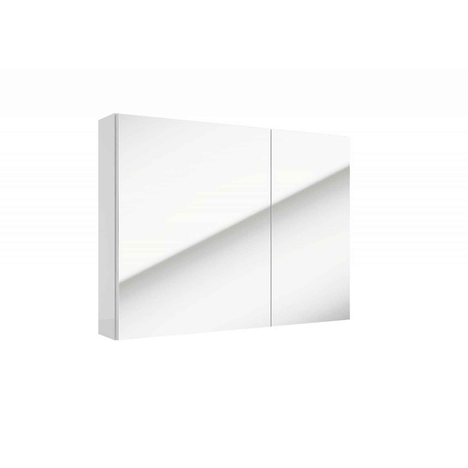 Zrcadlová skříňka Naturel Stilla 60x60 cm bílá STILLAE06020