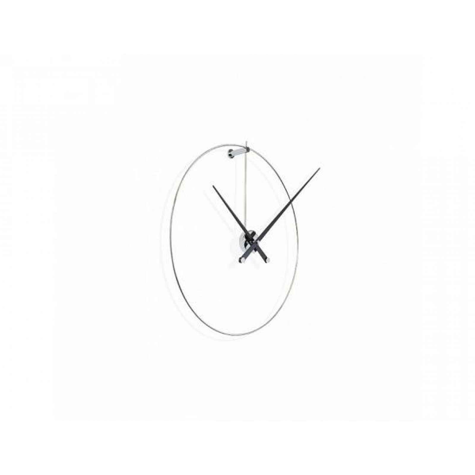 Designové nástěnné hodiny Nomon New Anda L black 100cm