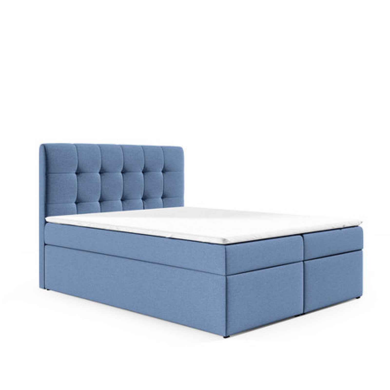 Postel 50 vermont 120x200 cm s lo n m prostorem modr viame cz