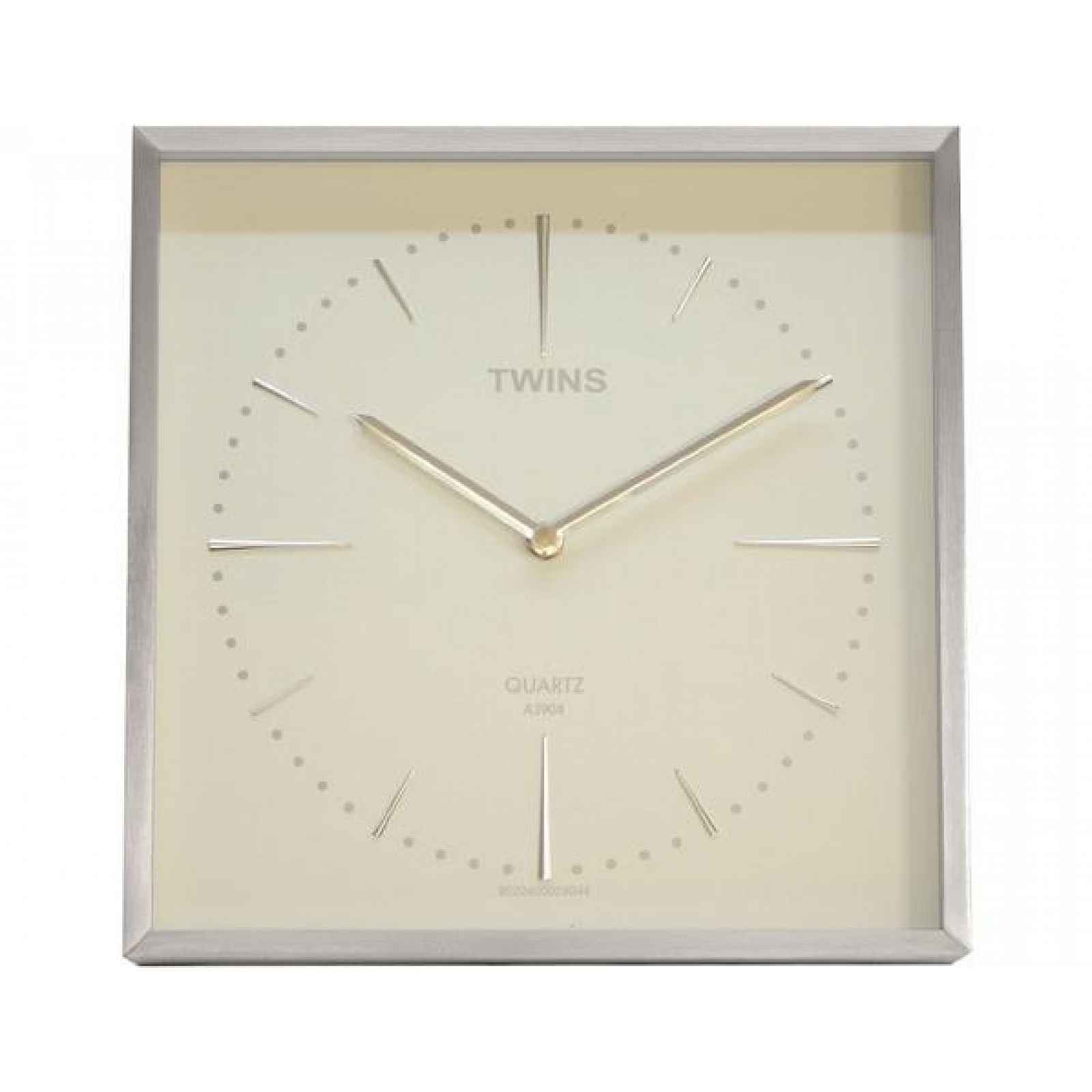 Nástěnné hodiny Twins 2904 white 28cm