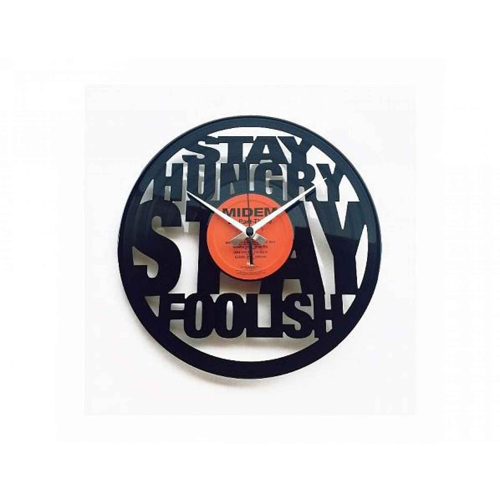 Designové nástěnné hodiny Discoclock 065 Hungry 30cm