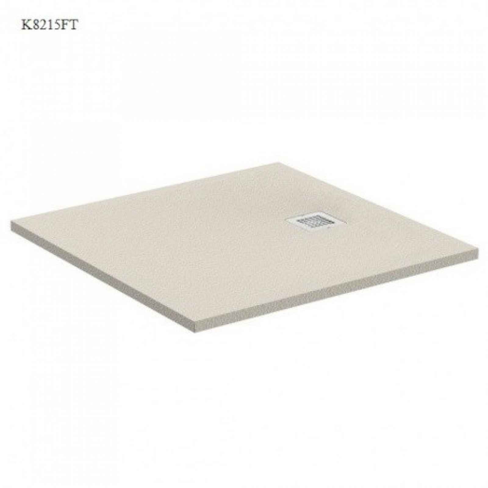 Sprchová vanička čtvercová Ideal Standard Ultraflat S 90x90 cm litý mramor písková K8215FT