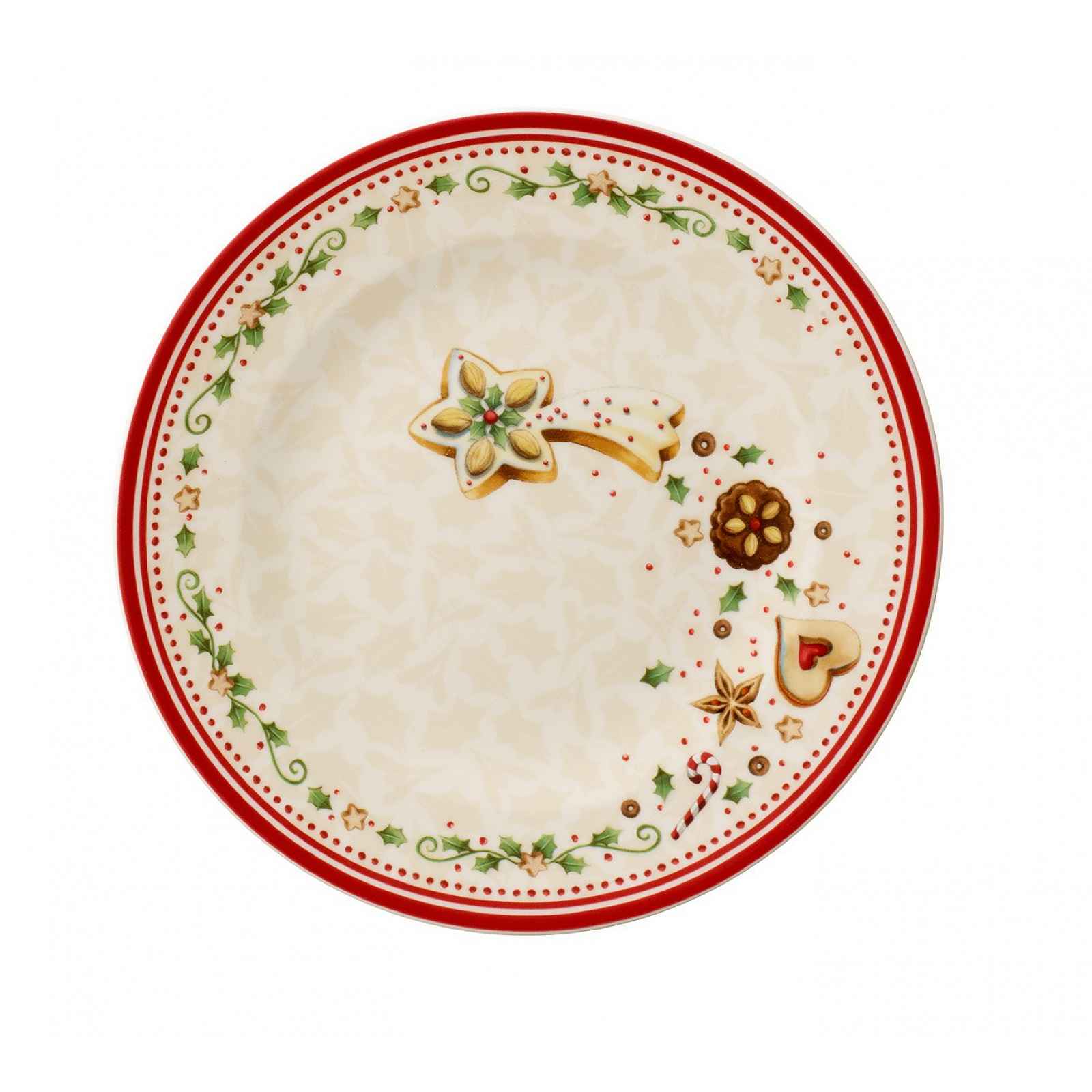 Villeroy & Boch Winter Bakery Delight dezertní talíř, padající hvězda, Ø 22 cm