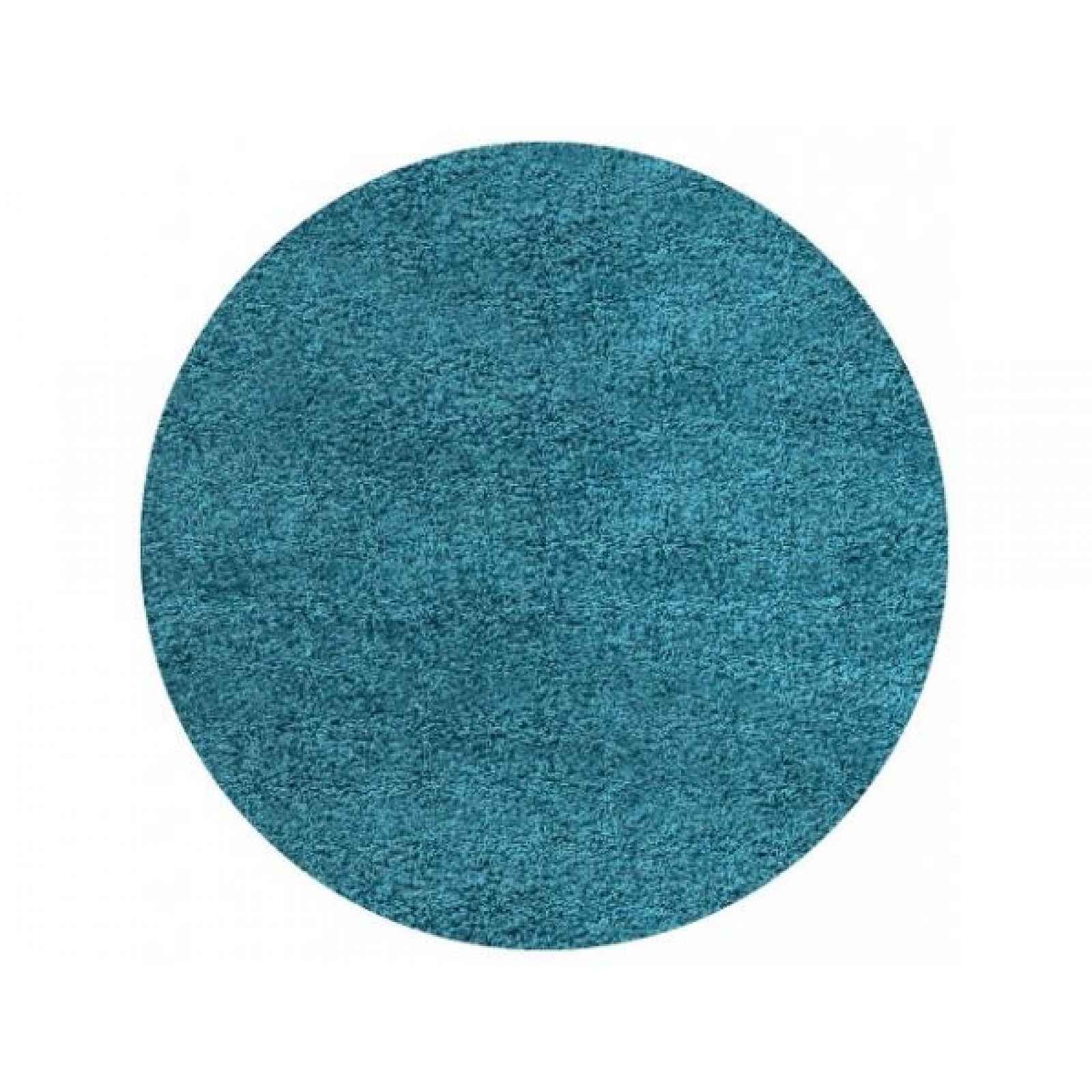 Kusový koberec Life Shaggy 1500 tyrkys kruh
