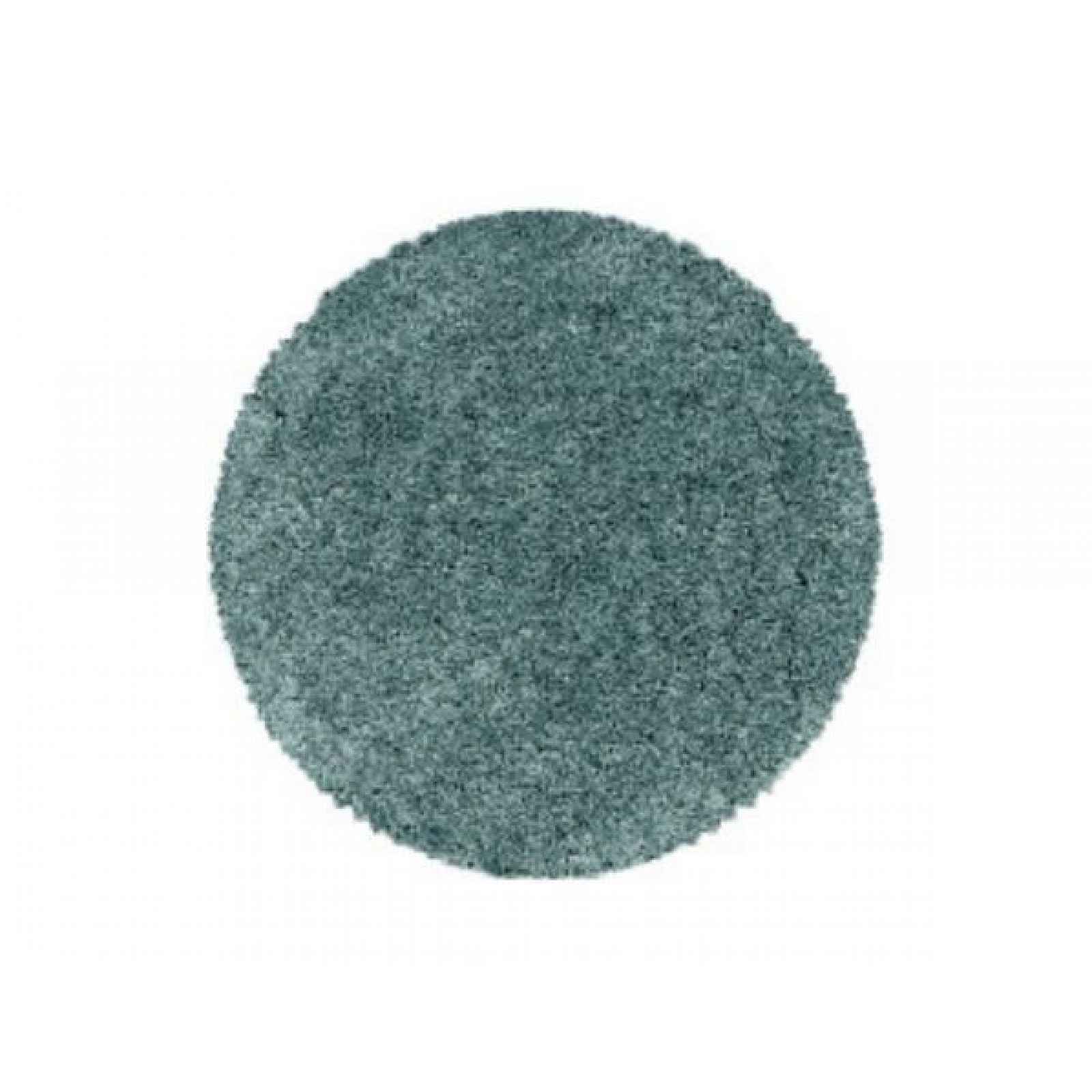 Kusový koberec Sydney Shaggy 3000 aqua kruh