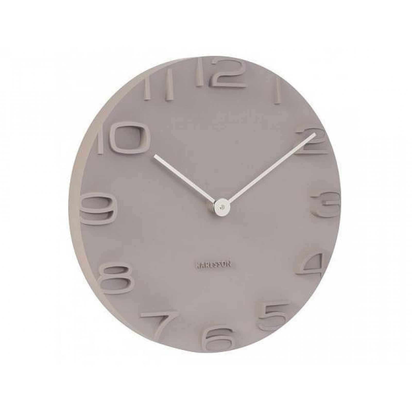 Designové nástěnné hodiny 5311GY Karlsson 42cm
