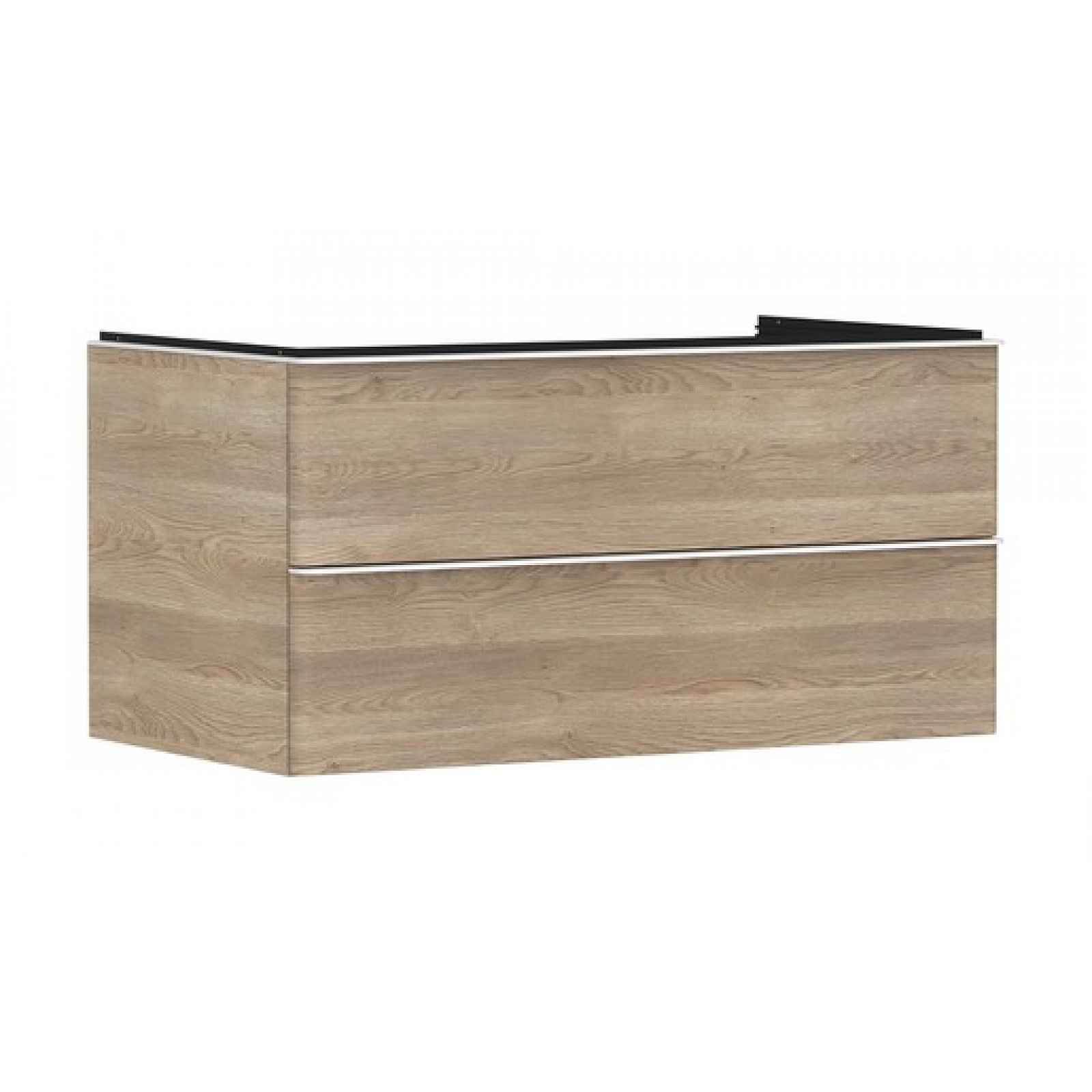 Skříňka pod umyvadlo pod desku Hansgrohe Xelu Q 98x49,5x55 cm přírodní dub 54080700