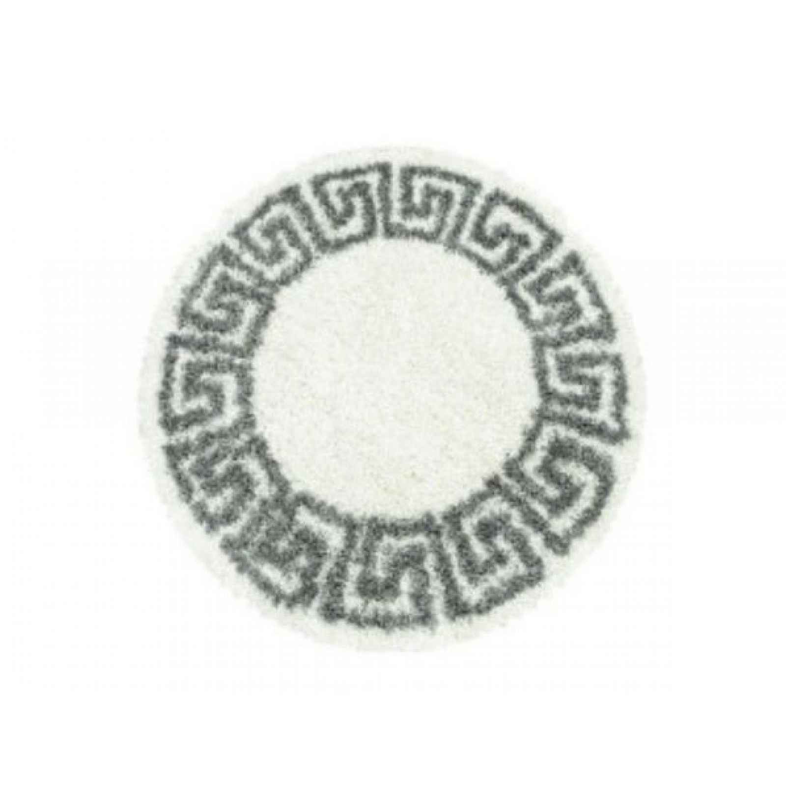 Kusový koberec Hera Shaggy 3301 cream kruh