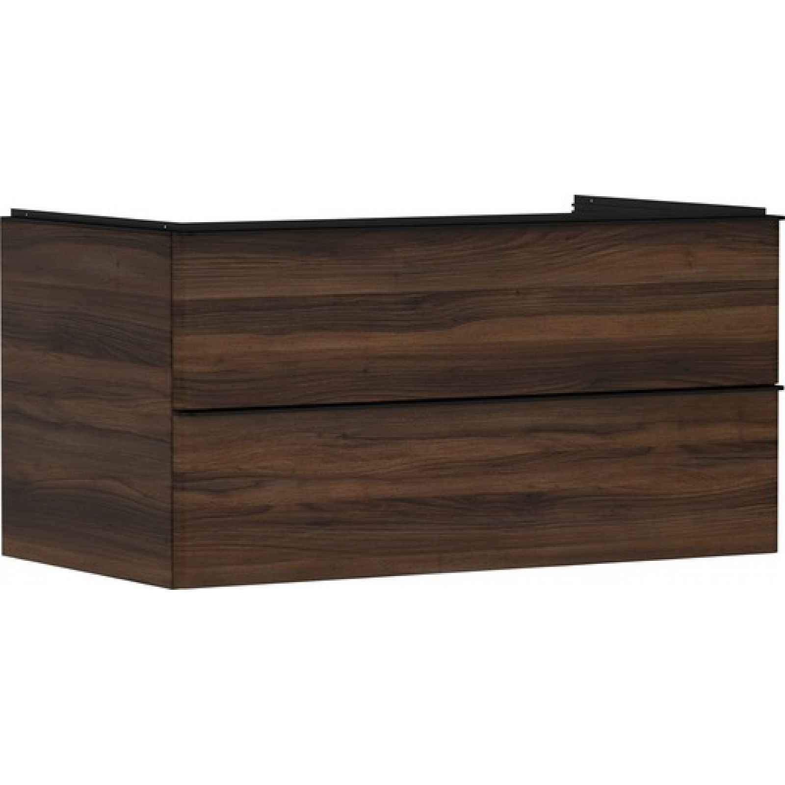 Skříňka pod umyvadlo pod desku Hansgrohe Xelu Q 98x49,5x55 cm tmavý ořech 54081670