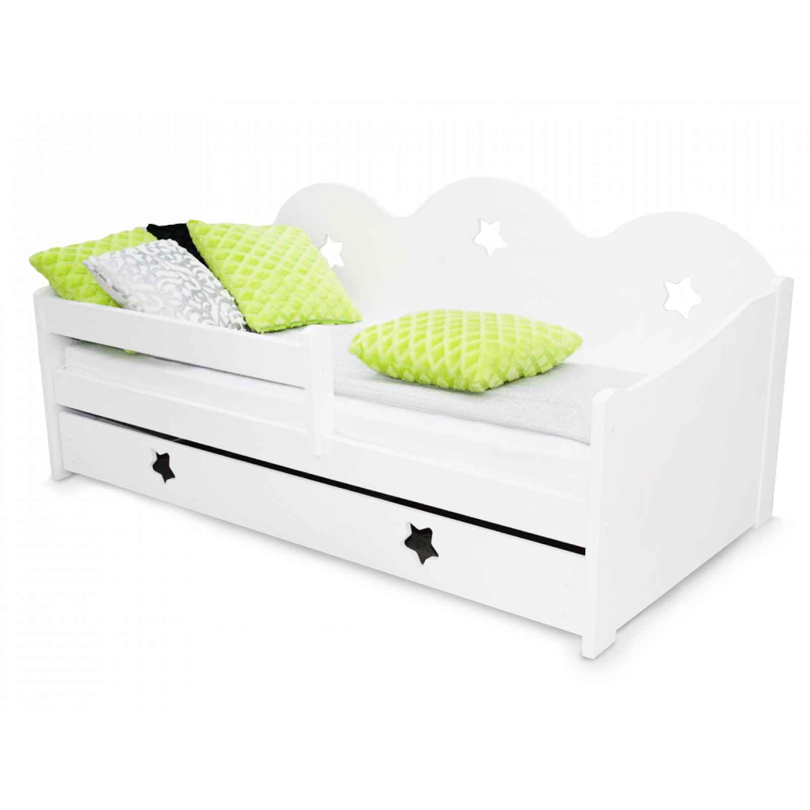 Maxi Drew Dětská postel Miki 80 x 160 cm Rošt: Bez roštu, Matrace: Matrace EASYSOFT 8 cm