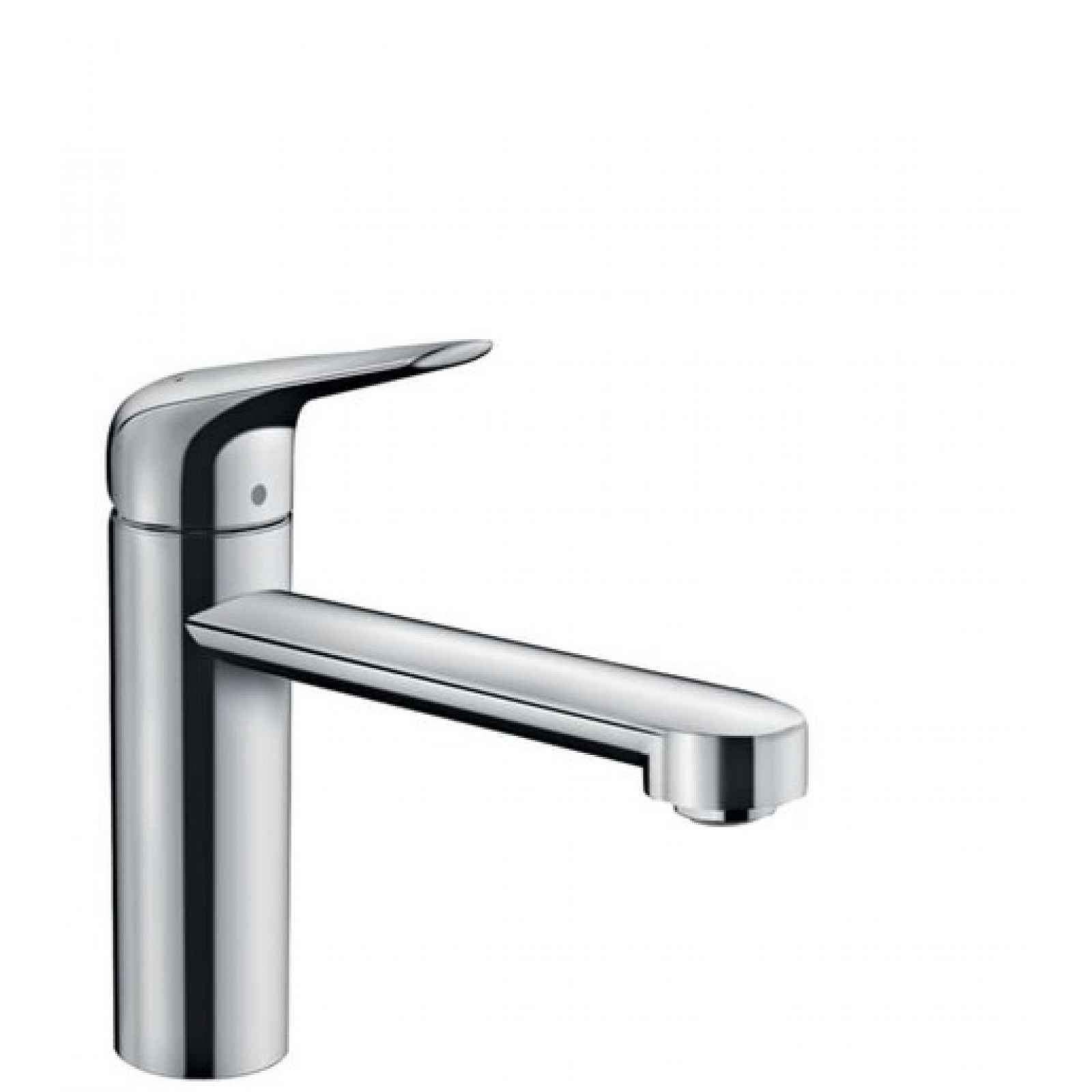 Dřezová baterie Hansgrohe Focus s otočným ramínkem chrom 71806000