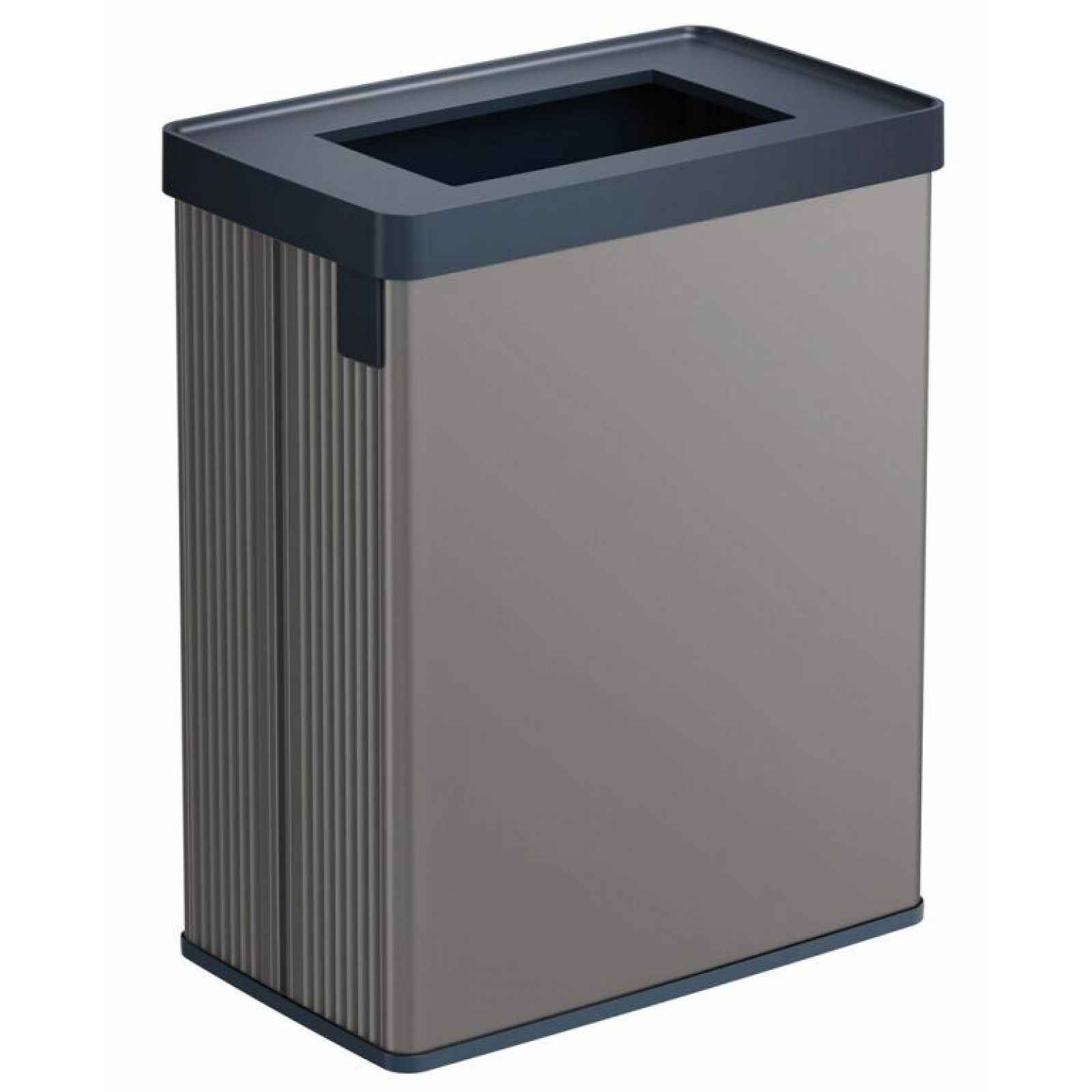 Verto recycle Odpadkový koš, šedý, 54 L