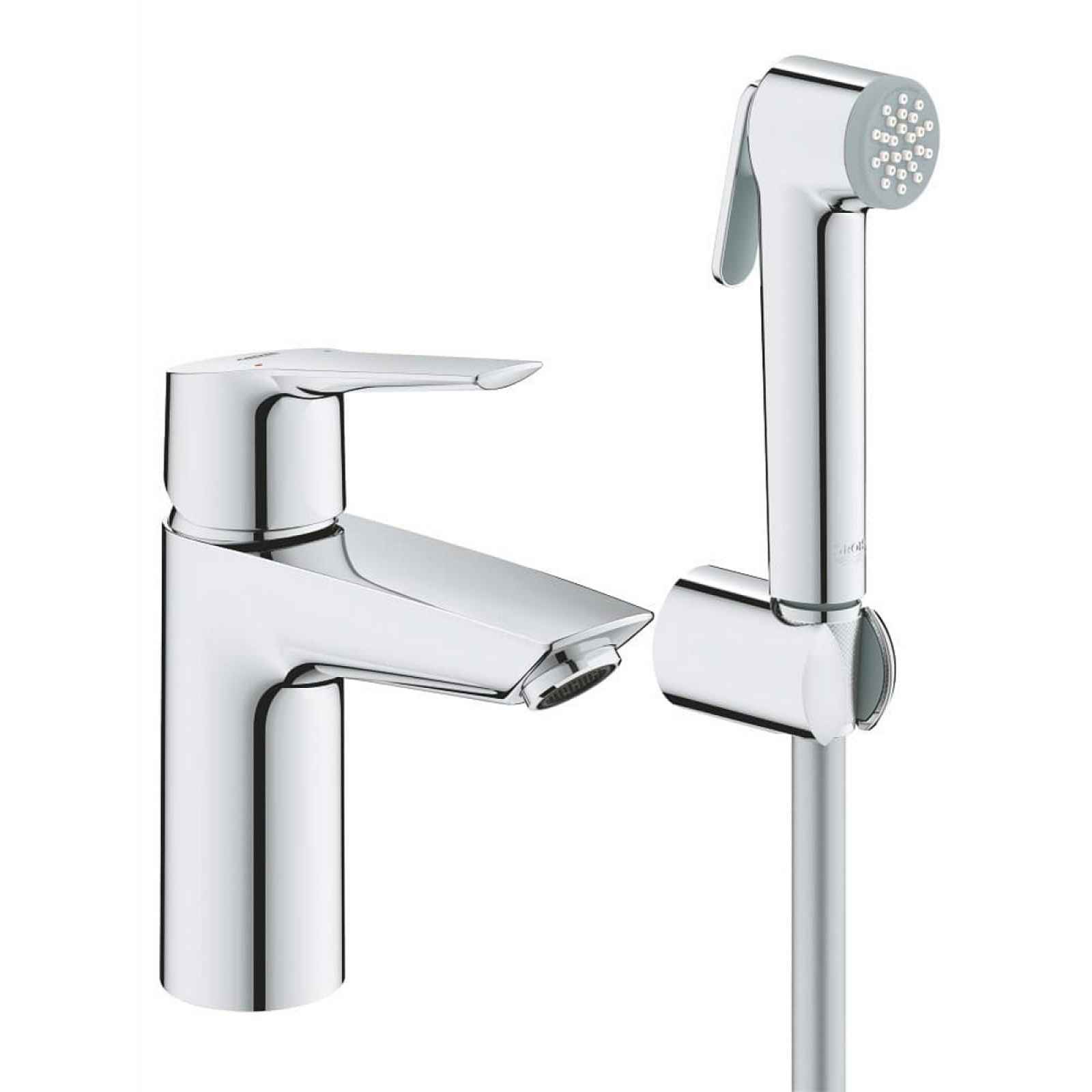 Umyvadlová baterie Grohe Start 2021 s bidetovou sprškou chrom 23123003