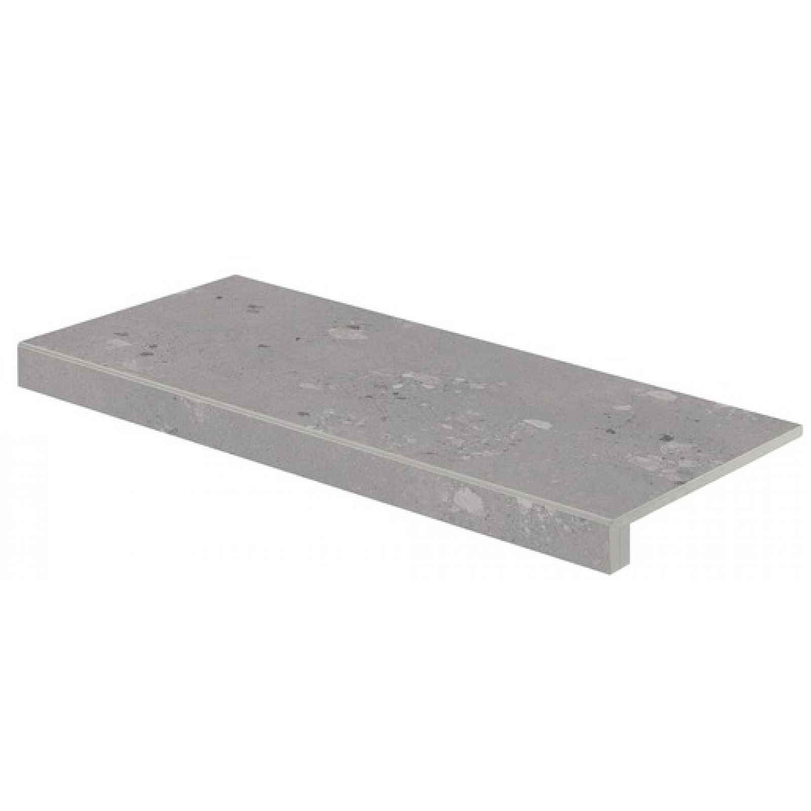 Schodová Tvarovka Rako Castone Ash 40x80 cm mat DCF84857.1