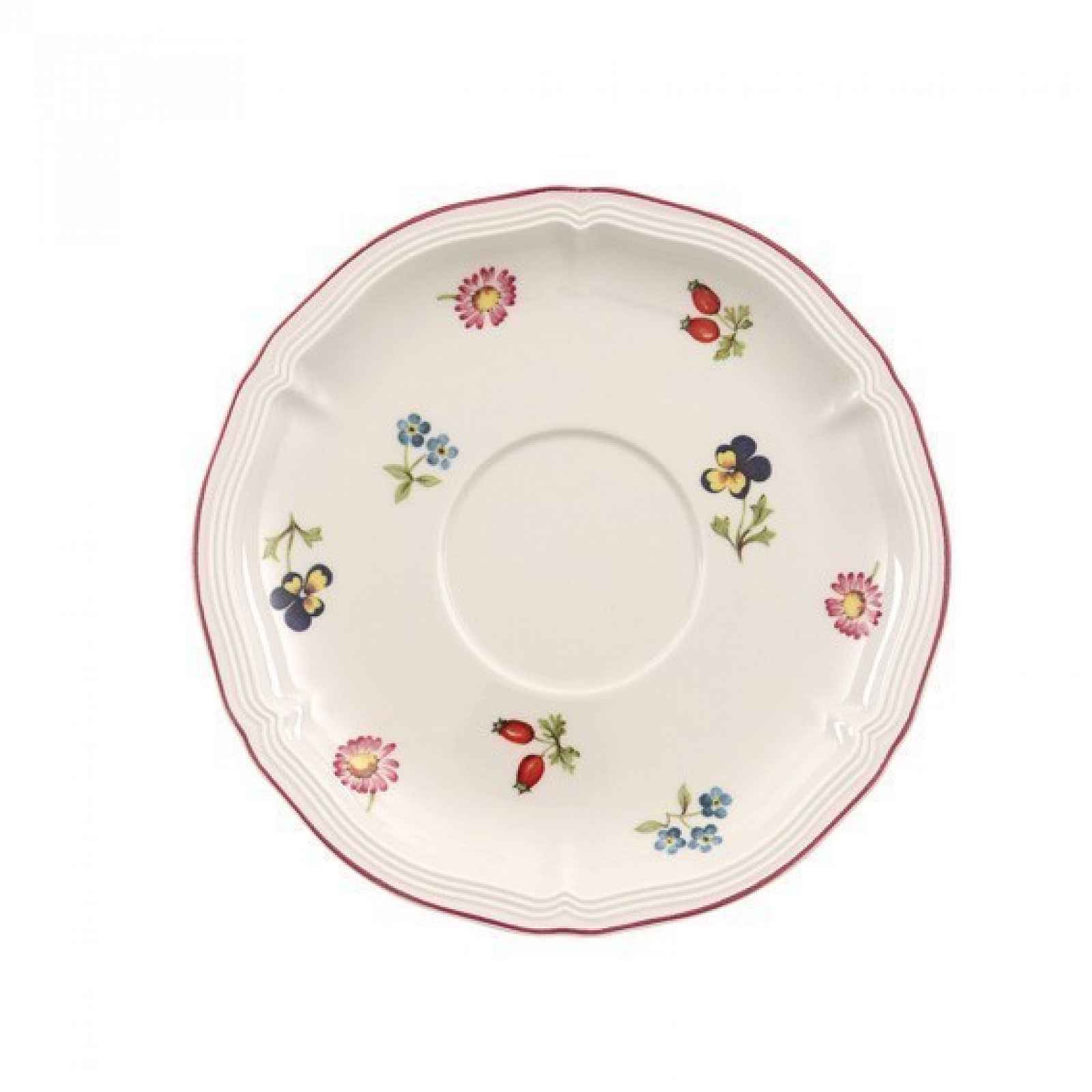 Villeroy & Boch Petite Fleur Snídaňový podšálek, 17 cm