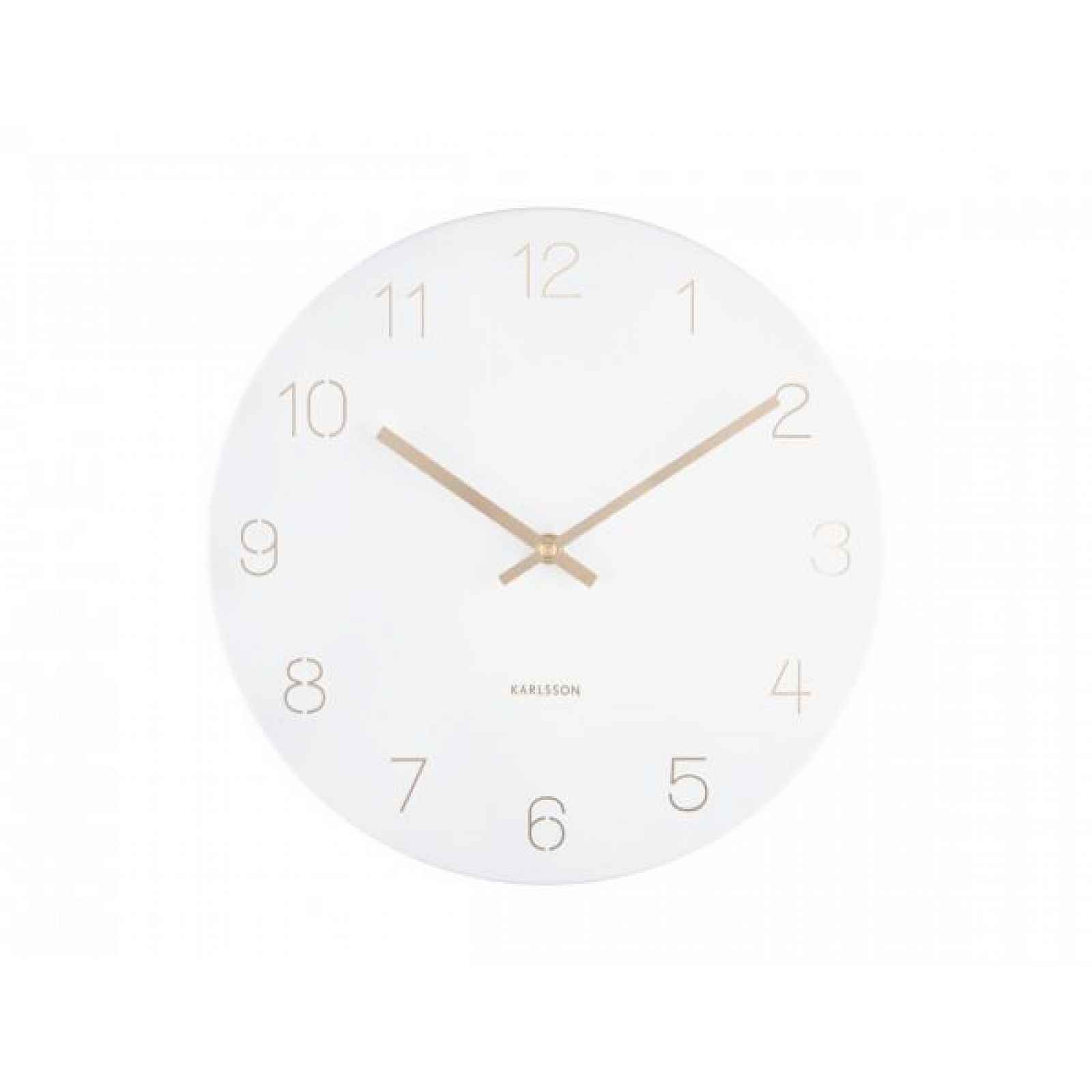 Designové nástěnné hodiny 5788WH Karlsson 30cm