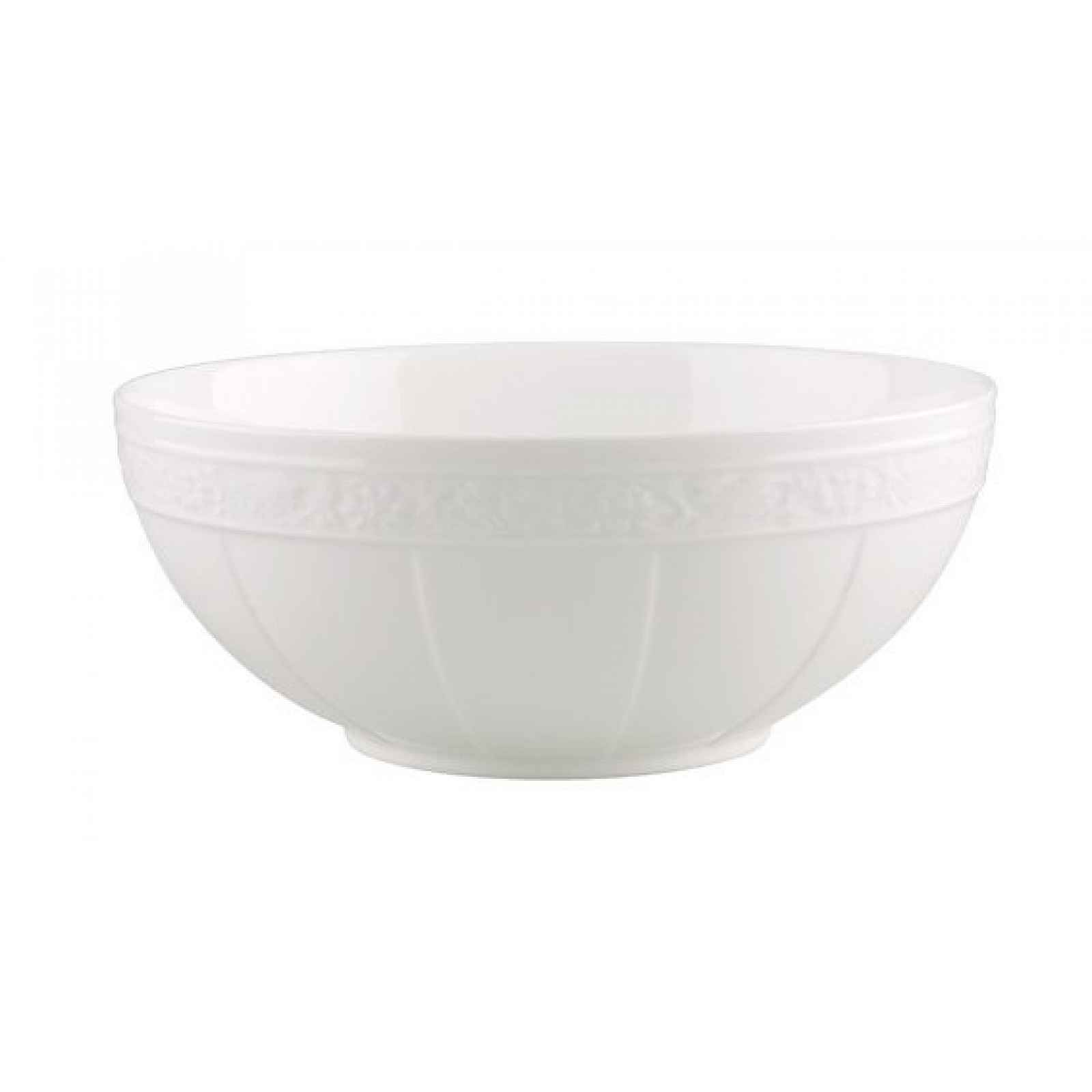 Villeroy & Boch White Pearl salátová mísa, Ø 24 cm
