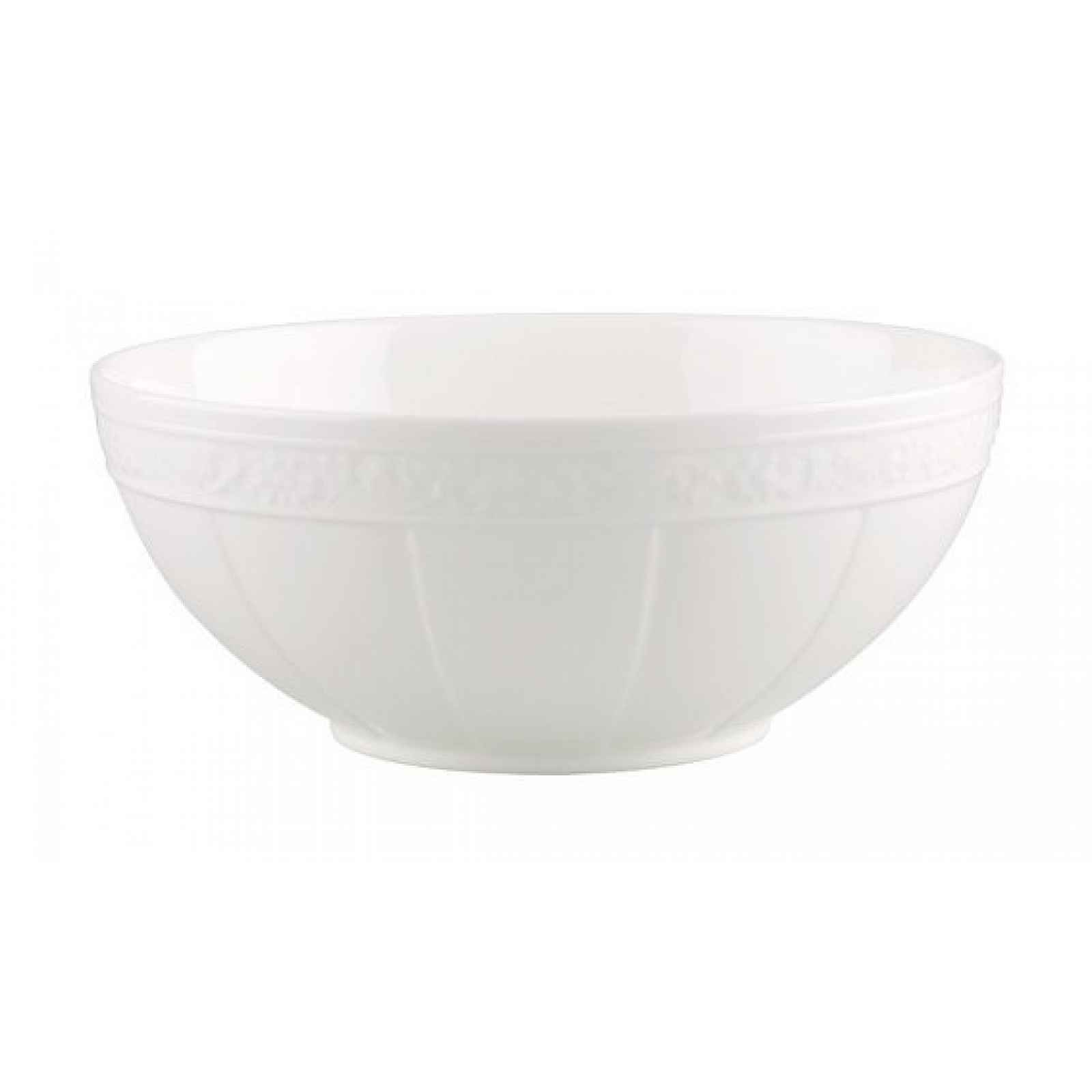 Villeroy & Boch White Pearl salátová mísa, Ø 21 cm