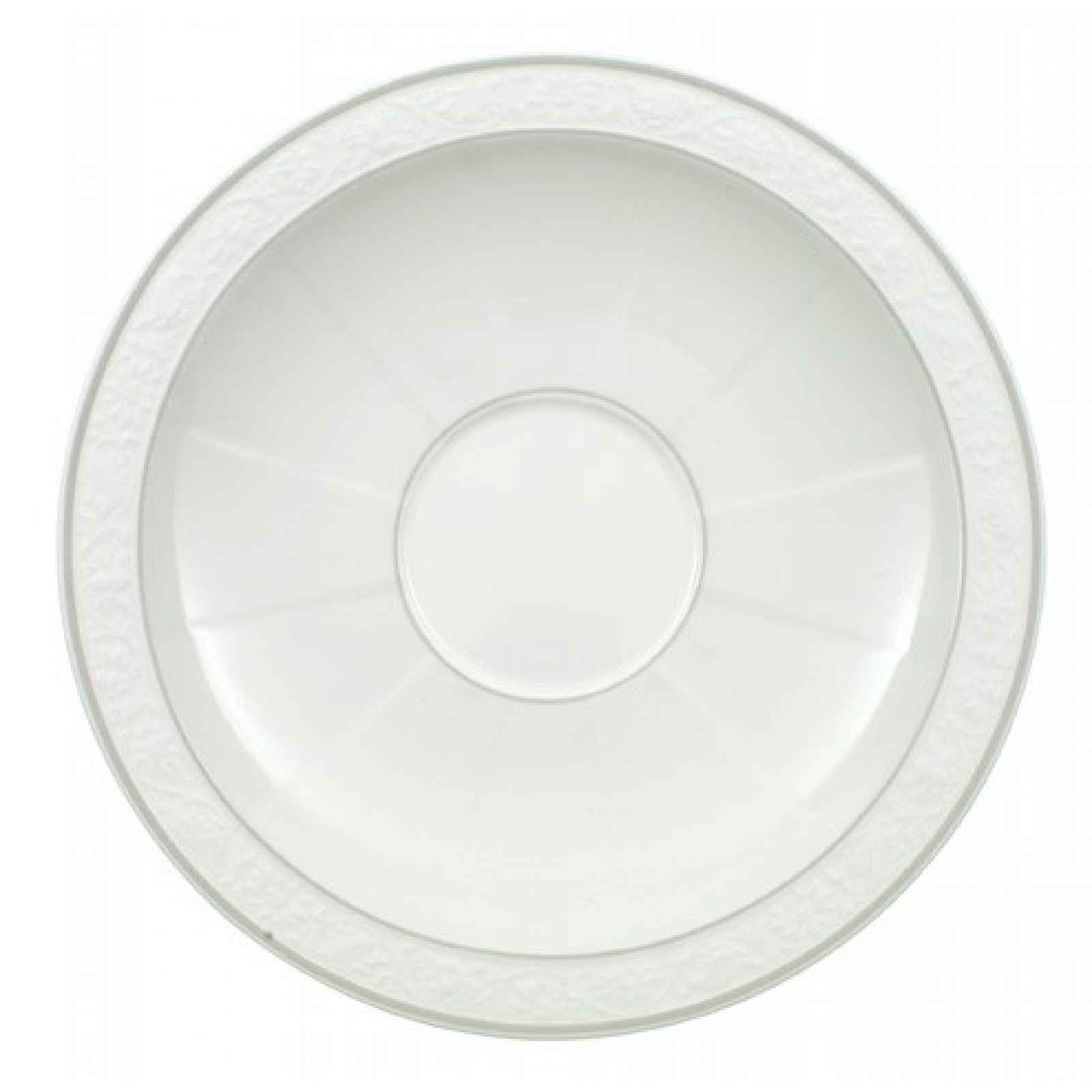 Villeroy & Boch Gray Pearl snídaňový podšálek, 18 cm