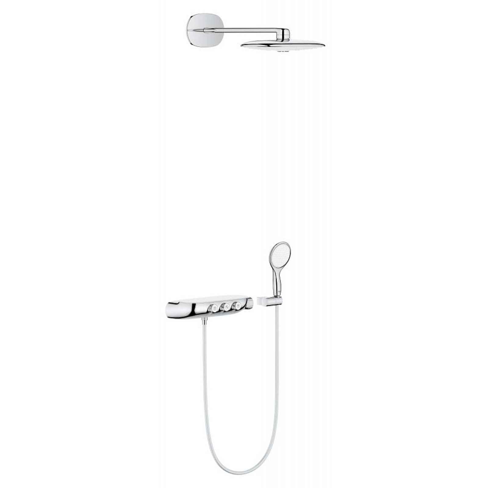 Termostat Grohe Smart Control bez podomítkového tělesa Moon White, Yang White G26443LS0