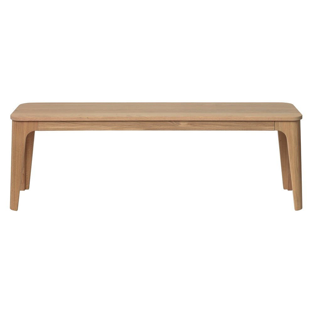 Lavice ze dřeva bílého dubu Unique Furniture Amalfi