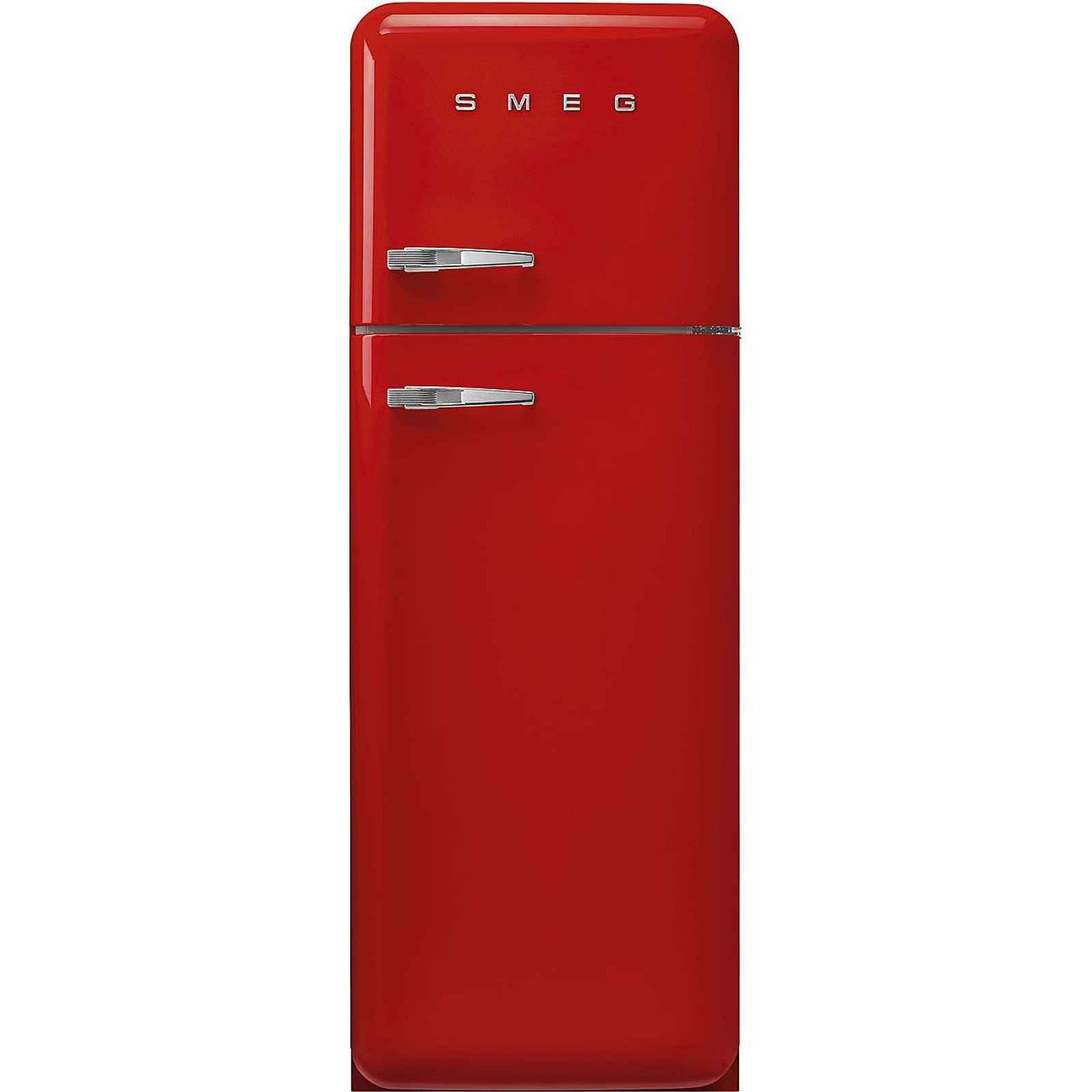Smeg lednice s mrazákem 50´s Retro Style FAB30, červená