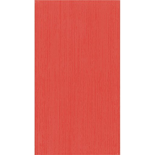 Obklad Fineza Via veneto rosso 25x45 cm mat WARP3006.1