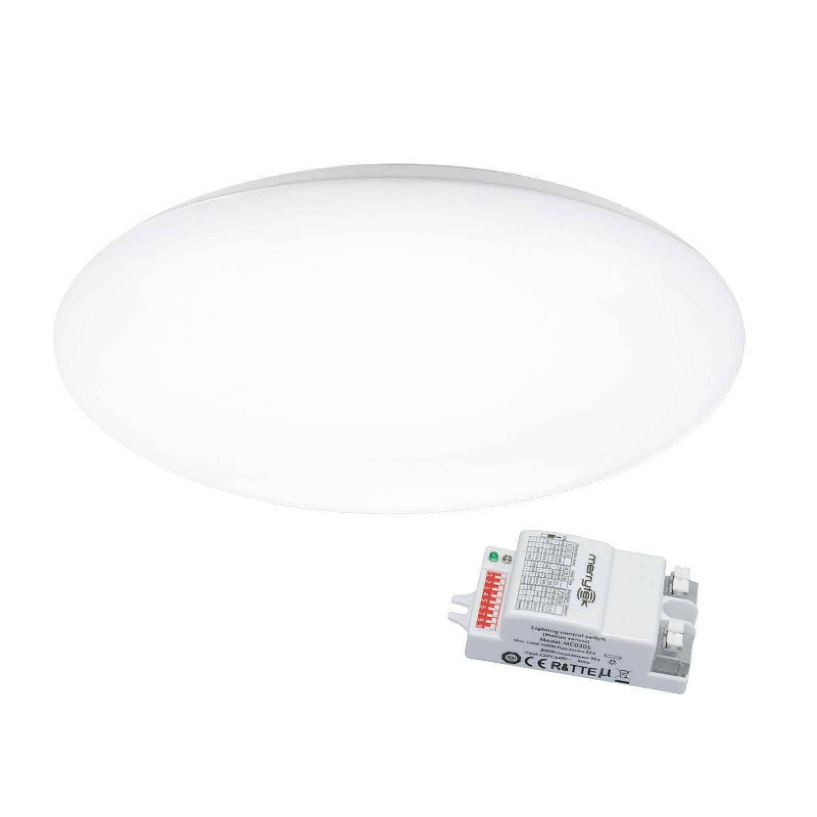 Svítidlo LED s čidlem pohybu Led-Pol Uran, 18 W, 4 000 K