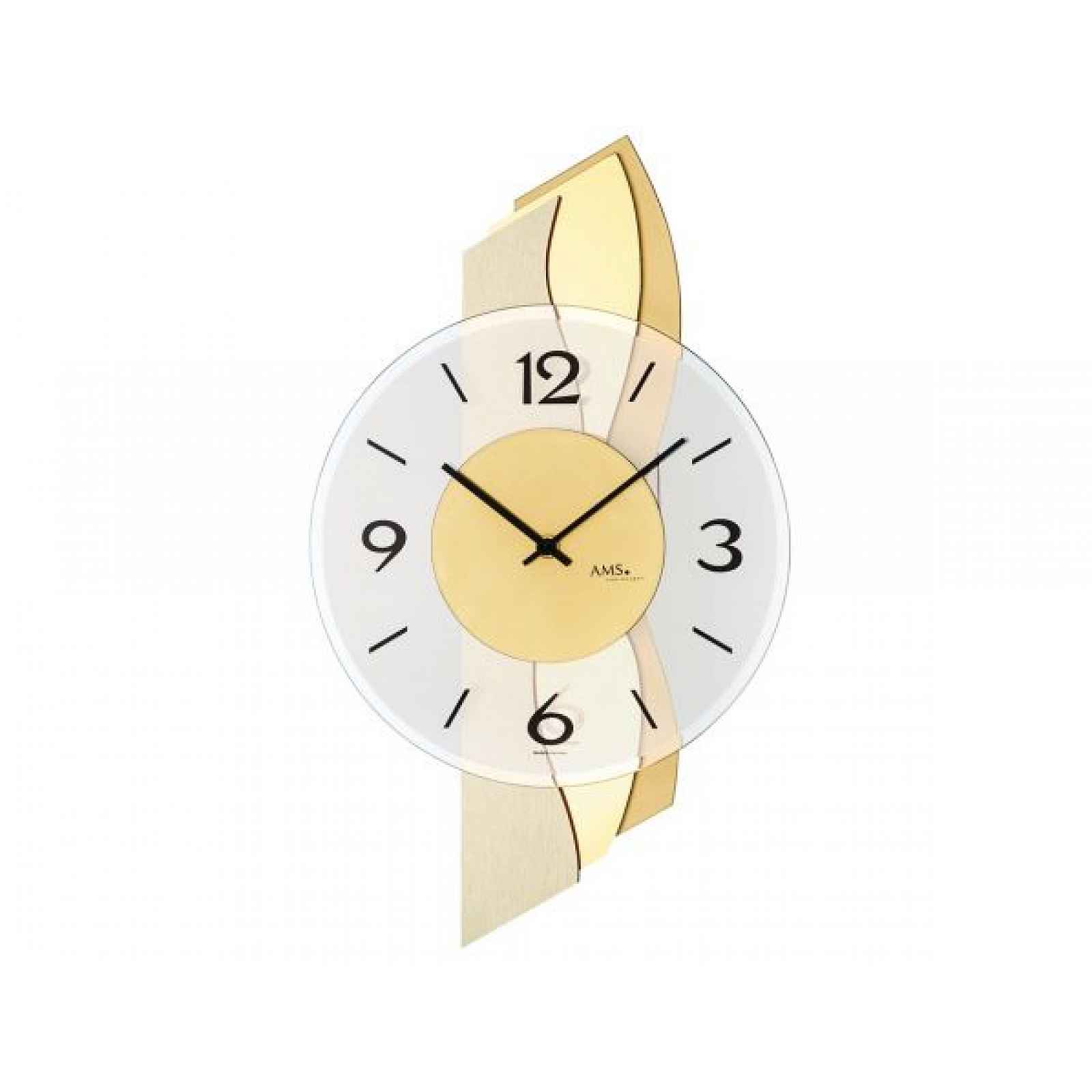 Designové nástěnné hodiny 9669 AMS 47cm