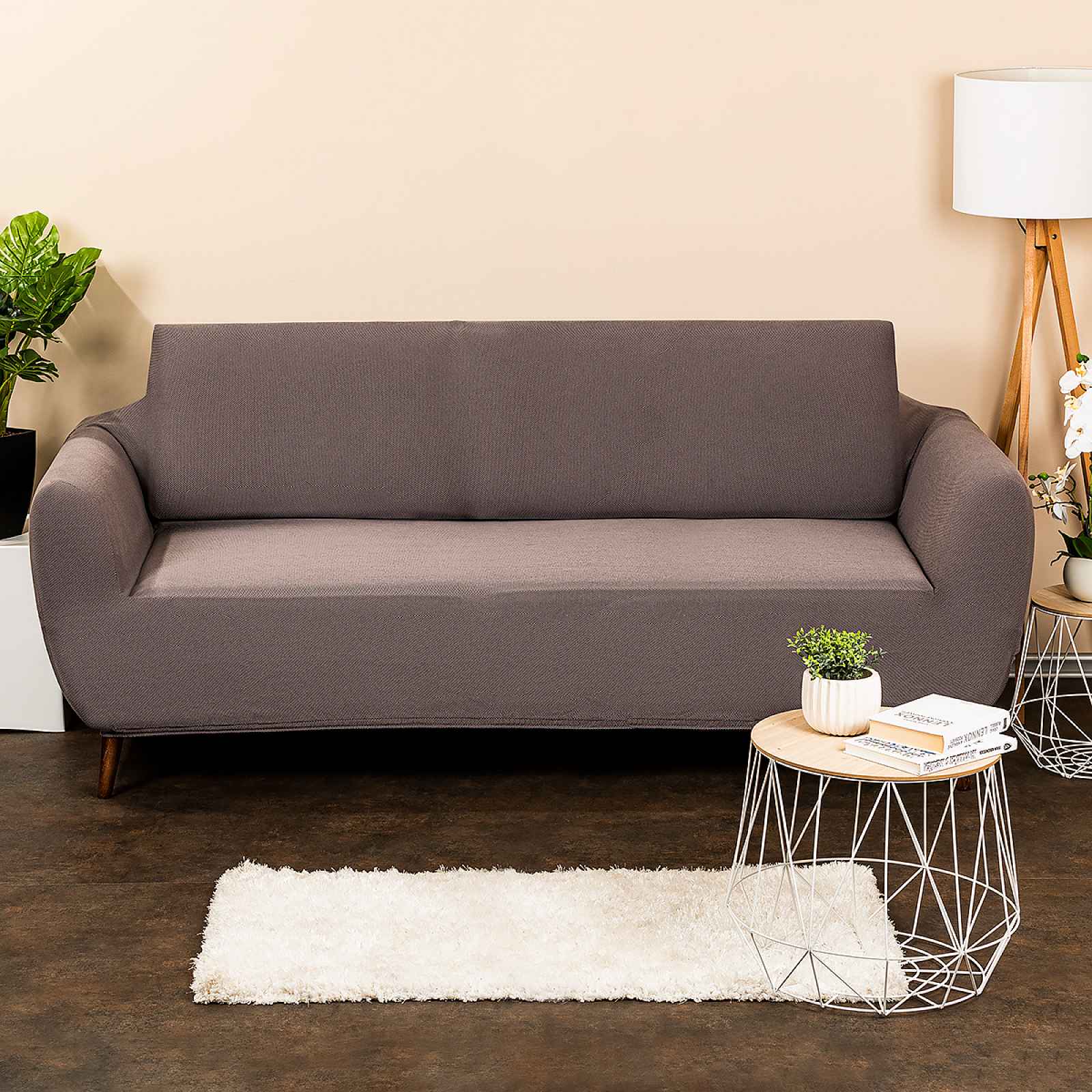 4Home Multielastický potah na křeslo Comfort šedá, 180 - 220 cm