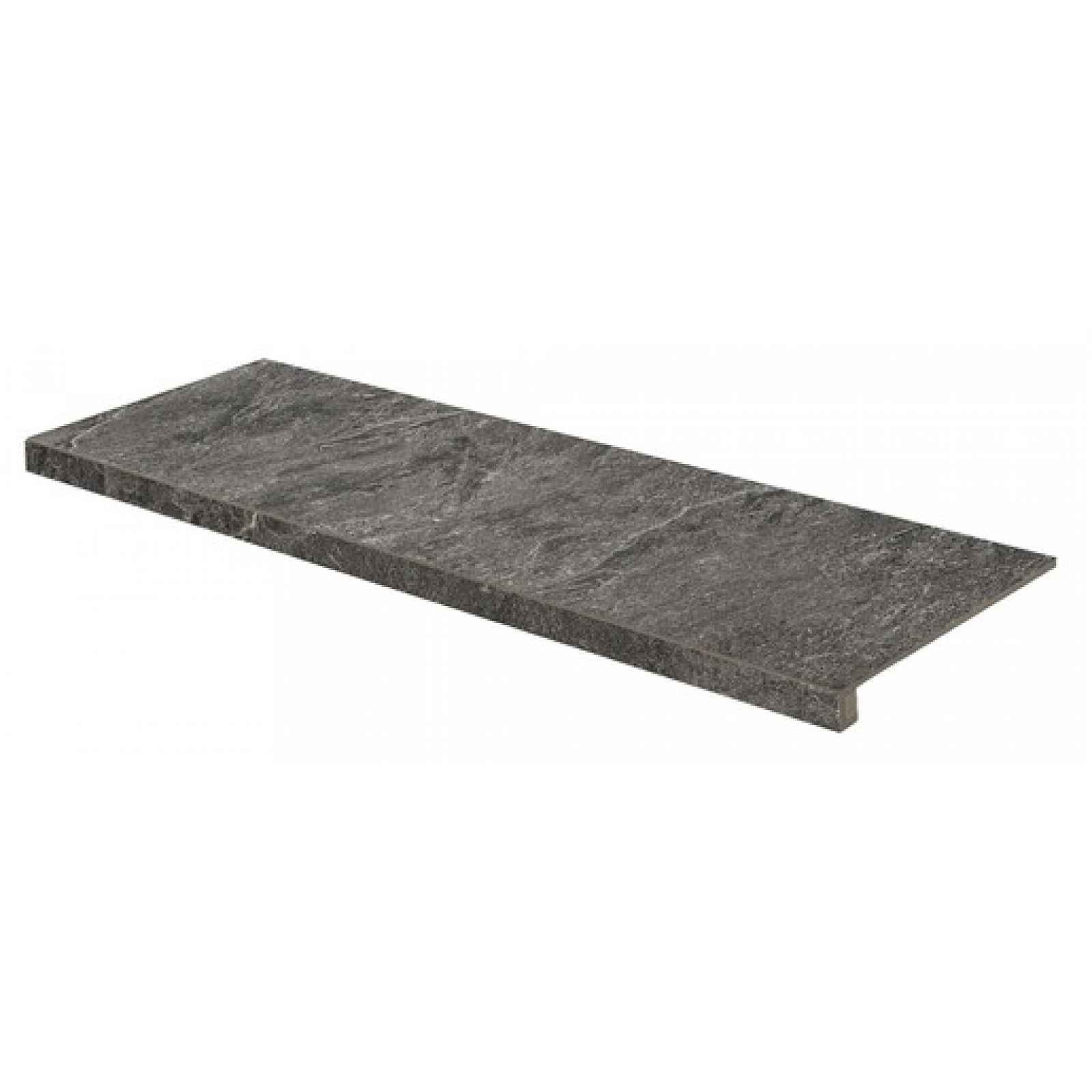 Schodová Tvarovka Rako Core night 30x120 cm reliéfní DCFVD875.1