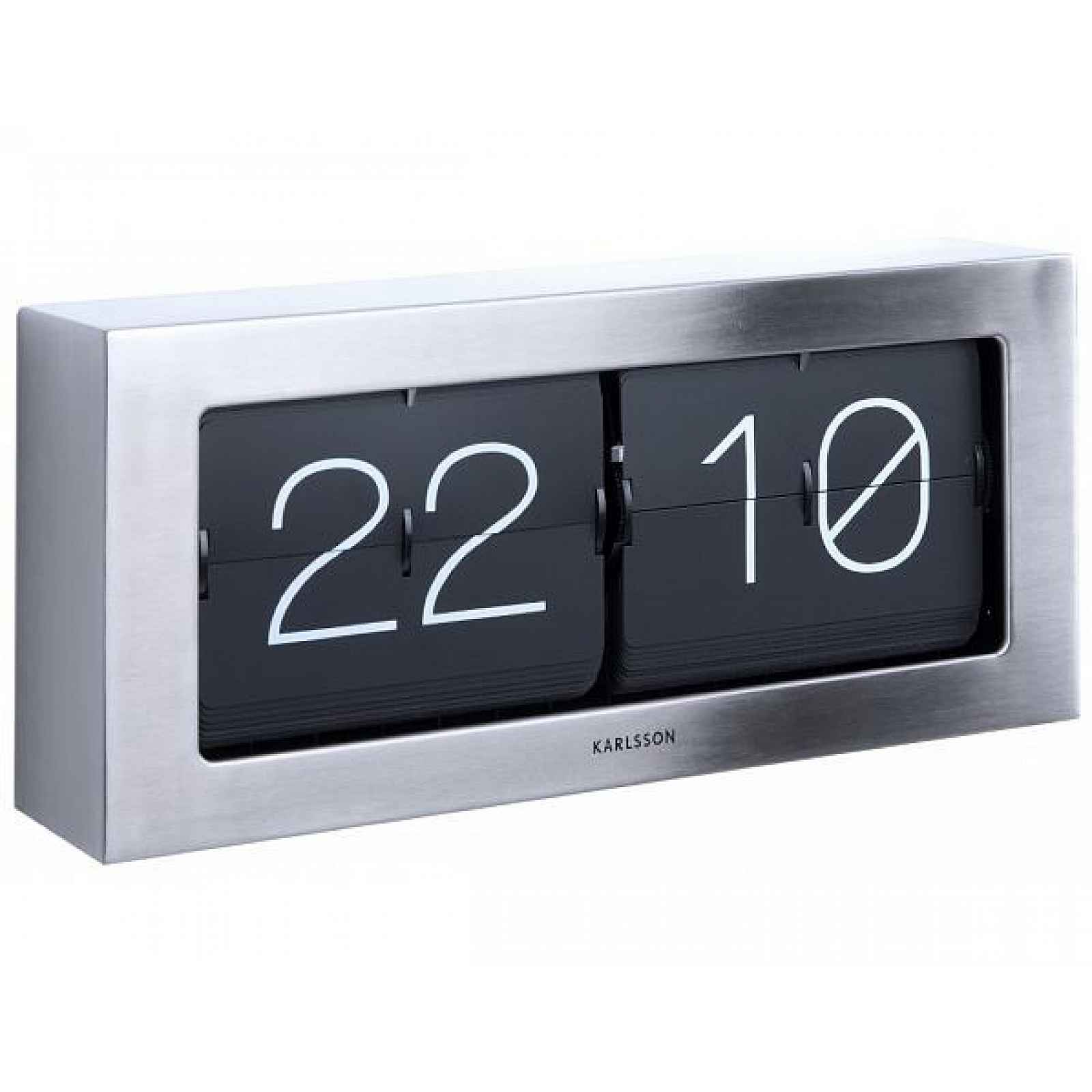Designové nástěnné/stolní překlápěcí hodiny 5642ST Karlsson 37cm