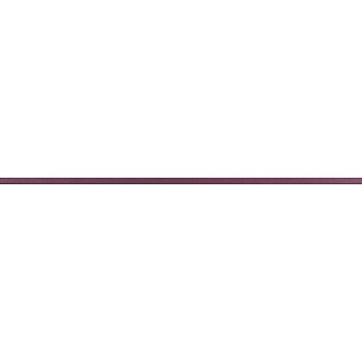 Listela Rako Charme bordo 2x60 cm mat WLASW002.1