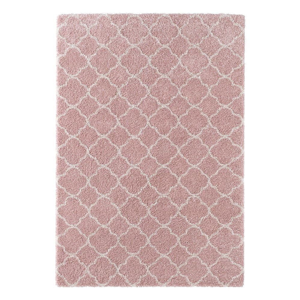 Růžový koberec Mint Rugs Grace, 80 x 150 cm