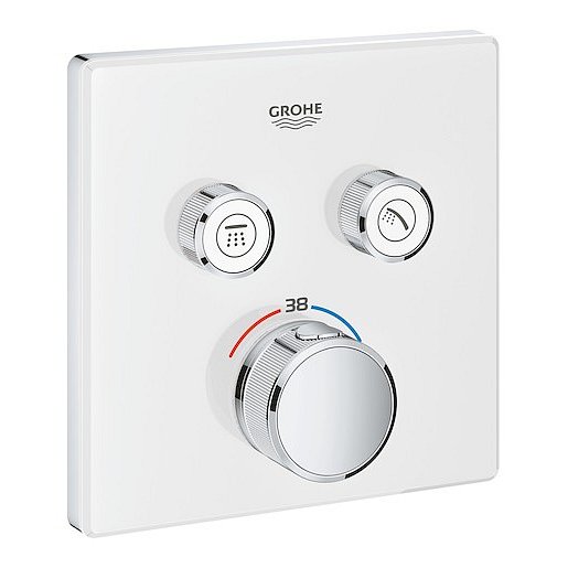 Termostat Grohe Smart Control s termostatickou baterií Moon White, Yang White 29156LS0