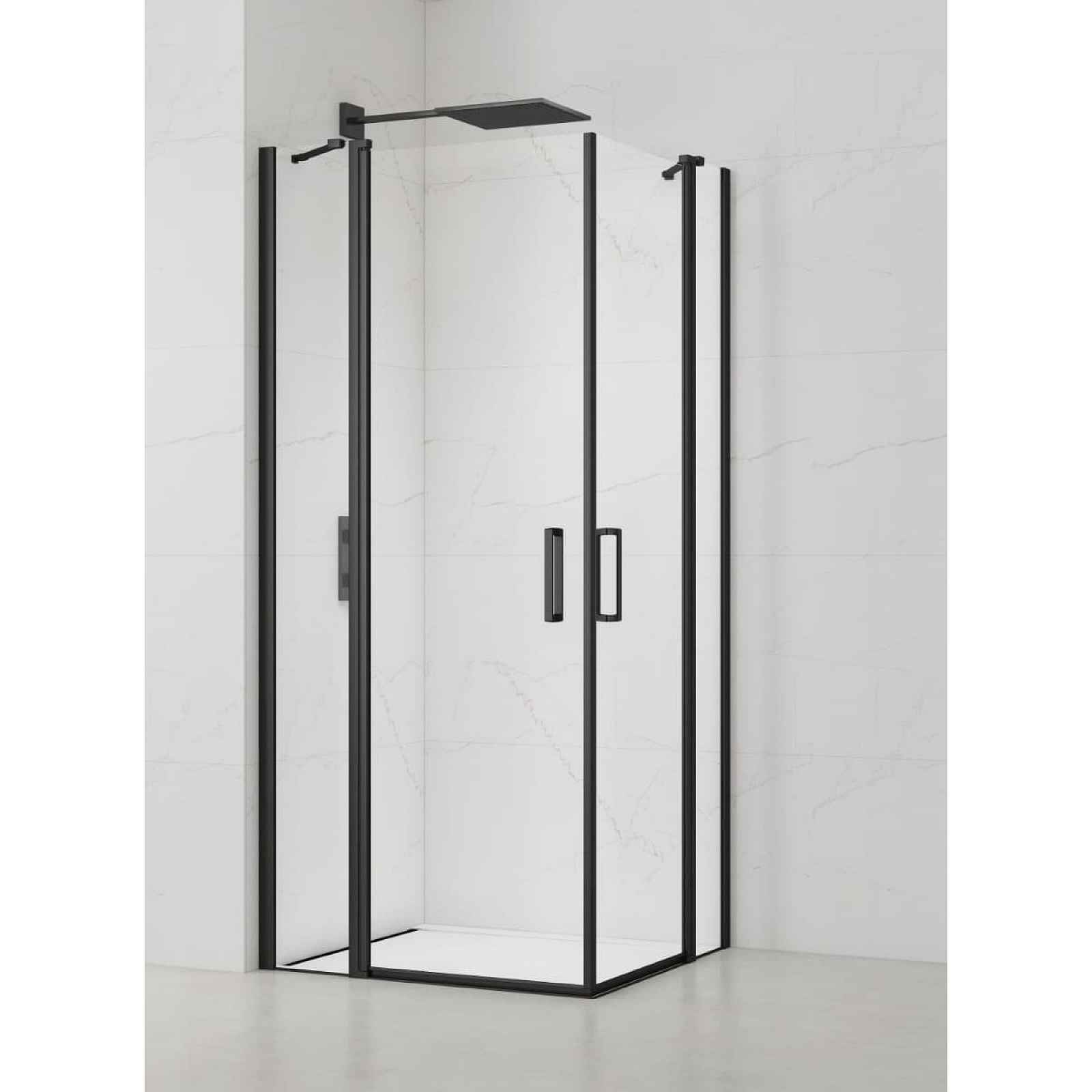 Sprchový kout obdélník 80x90 cm SAT Fusion SATFUDP9080C