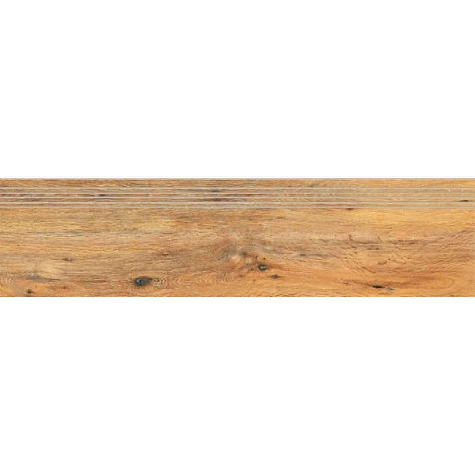 Schodovka Rako Pino nut 30x120 cm reliéfní DCPVD897.1